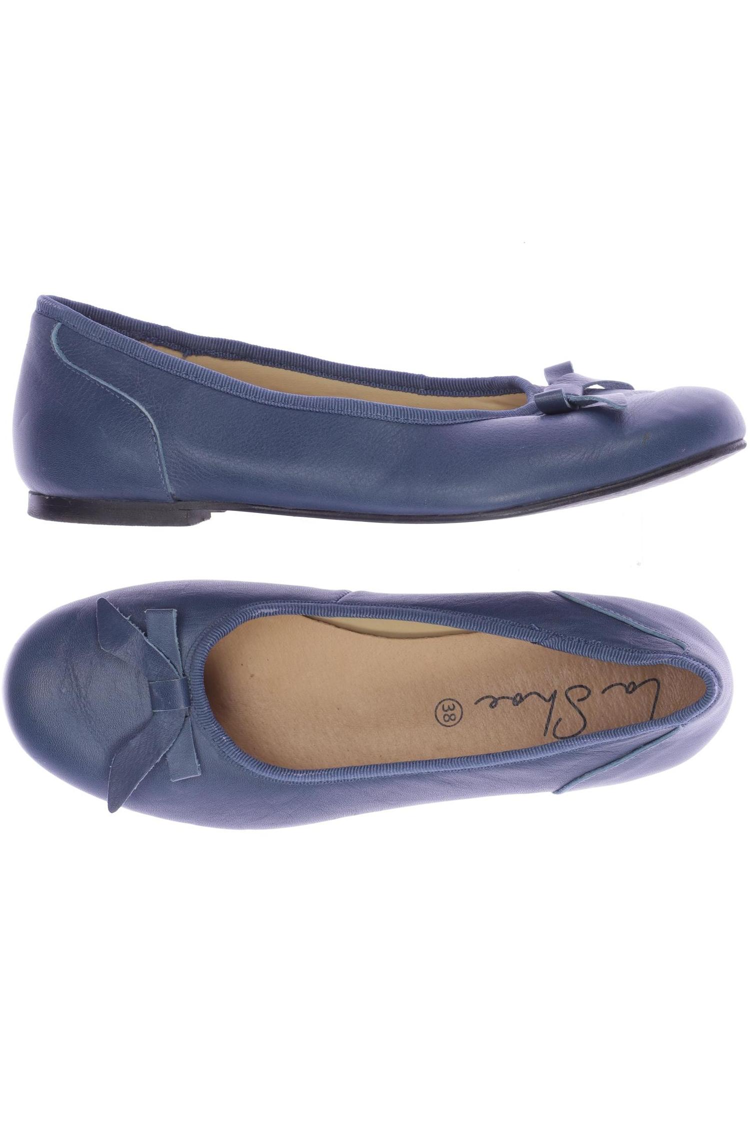 

La Shoe Damen Ballerinas, blau, Gr. 38