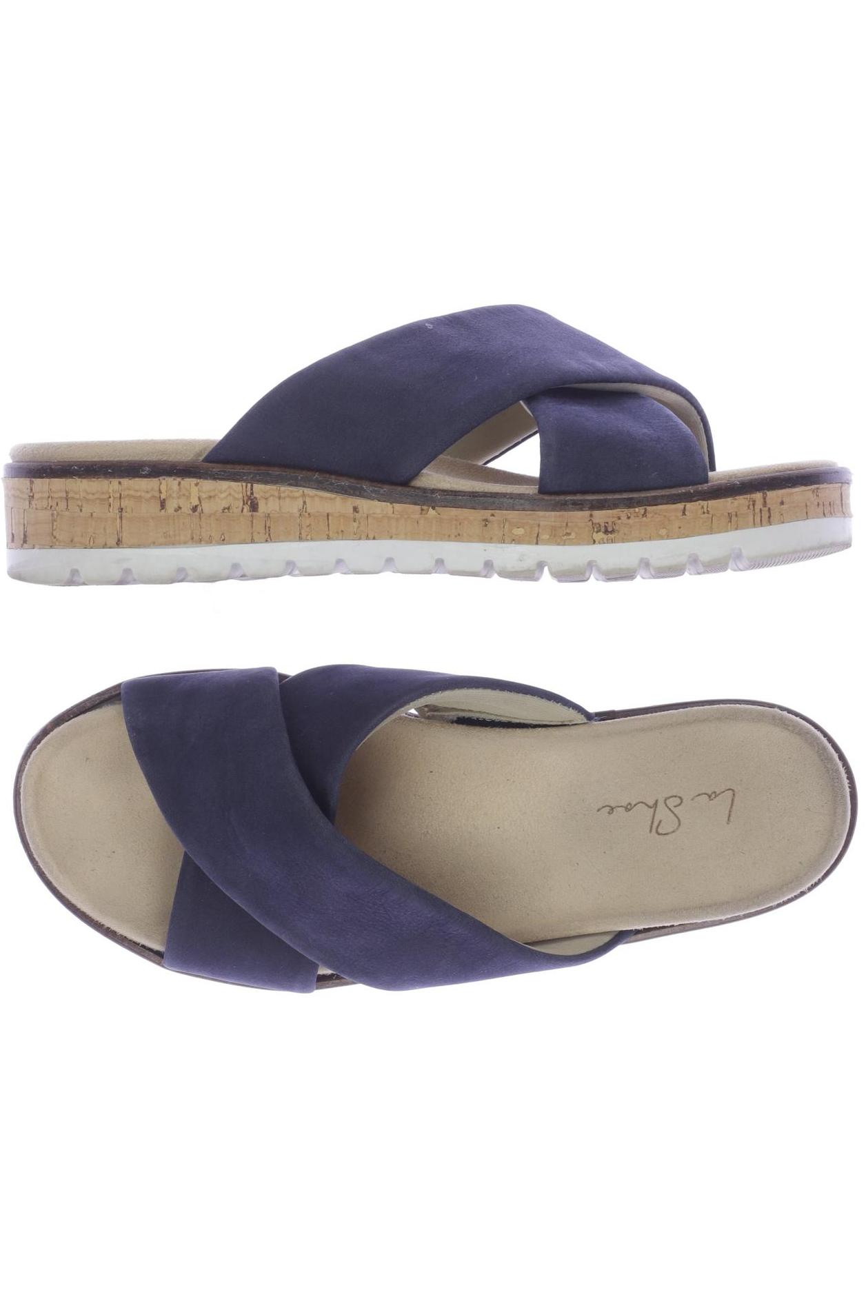 

La Shoe Damen Sandale, marineblau, Gr. 36