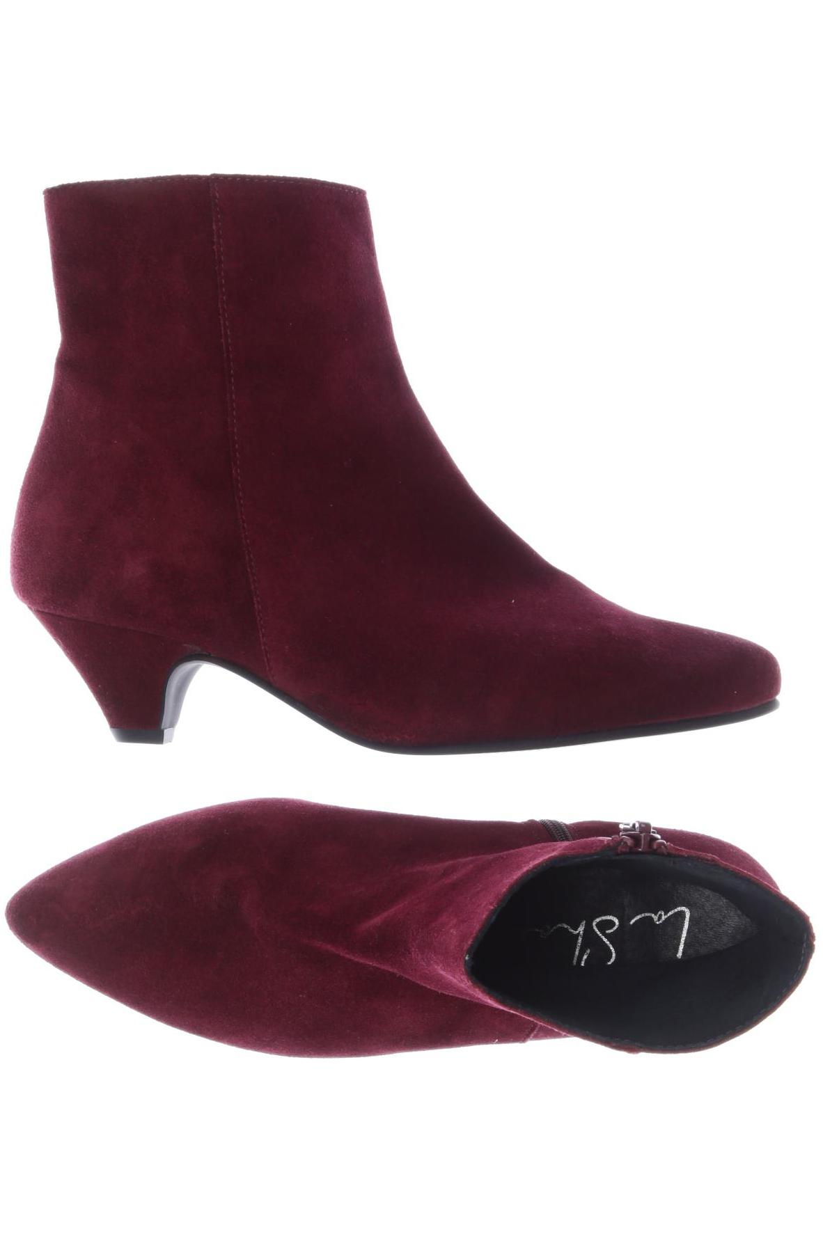 

La Shoe Damen Stiefelette, bordeaux, Gr. 36