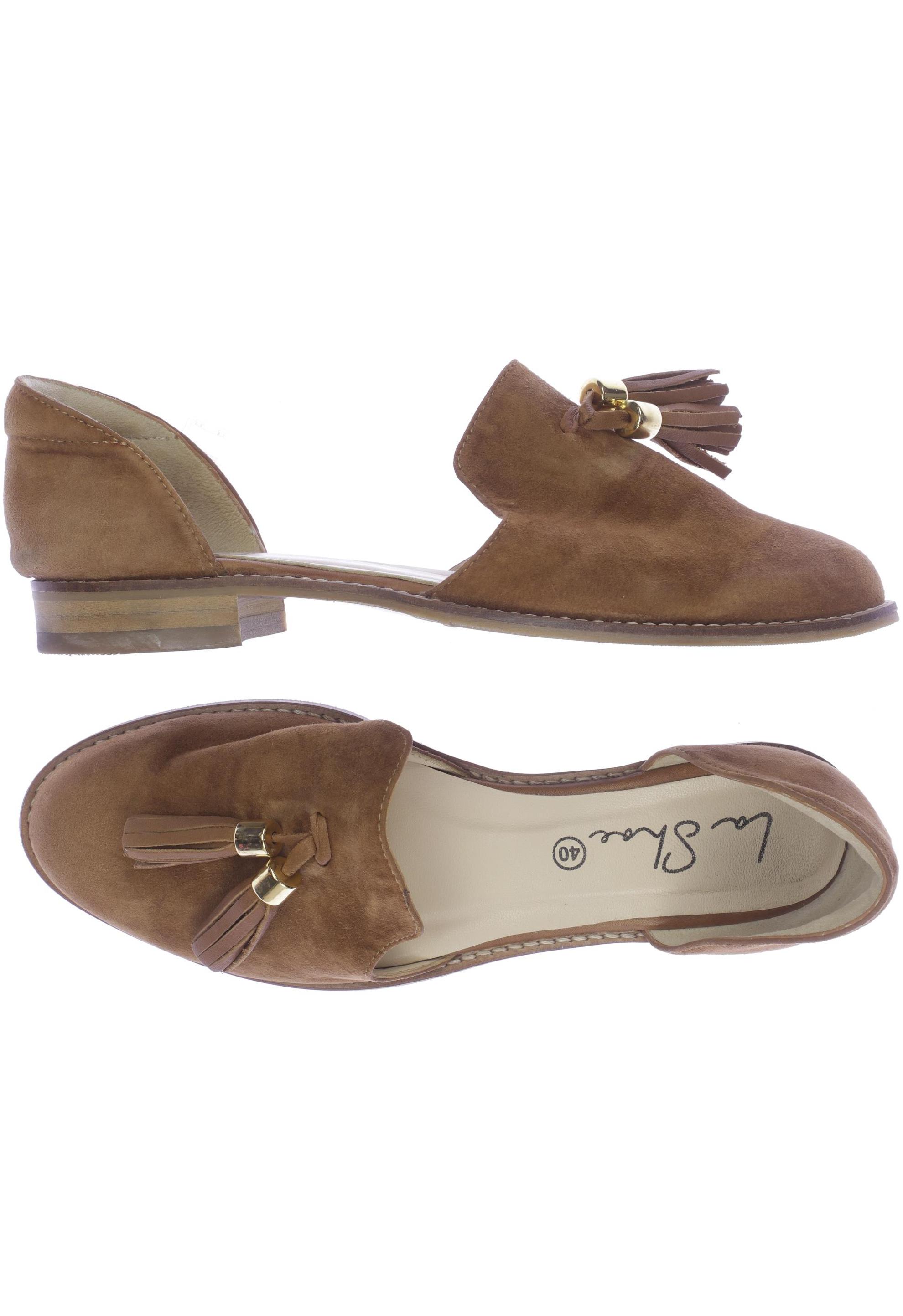 

La Shoe Damen Ballerinas, braun, Gr. 40