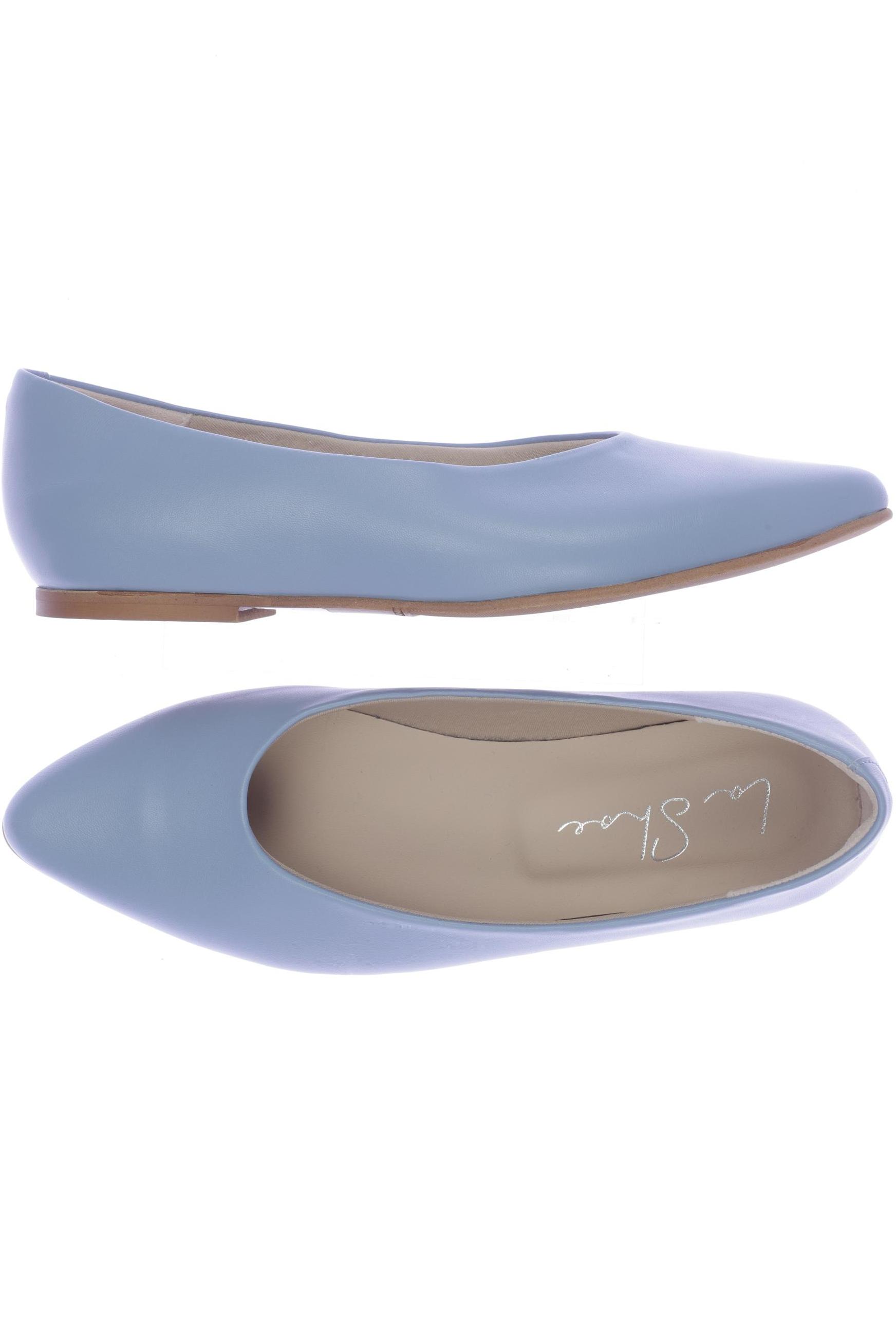 

La Shoe Damen Ballerinas, blau, Gr. 38