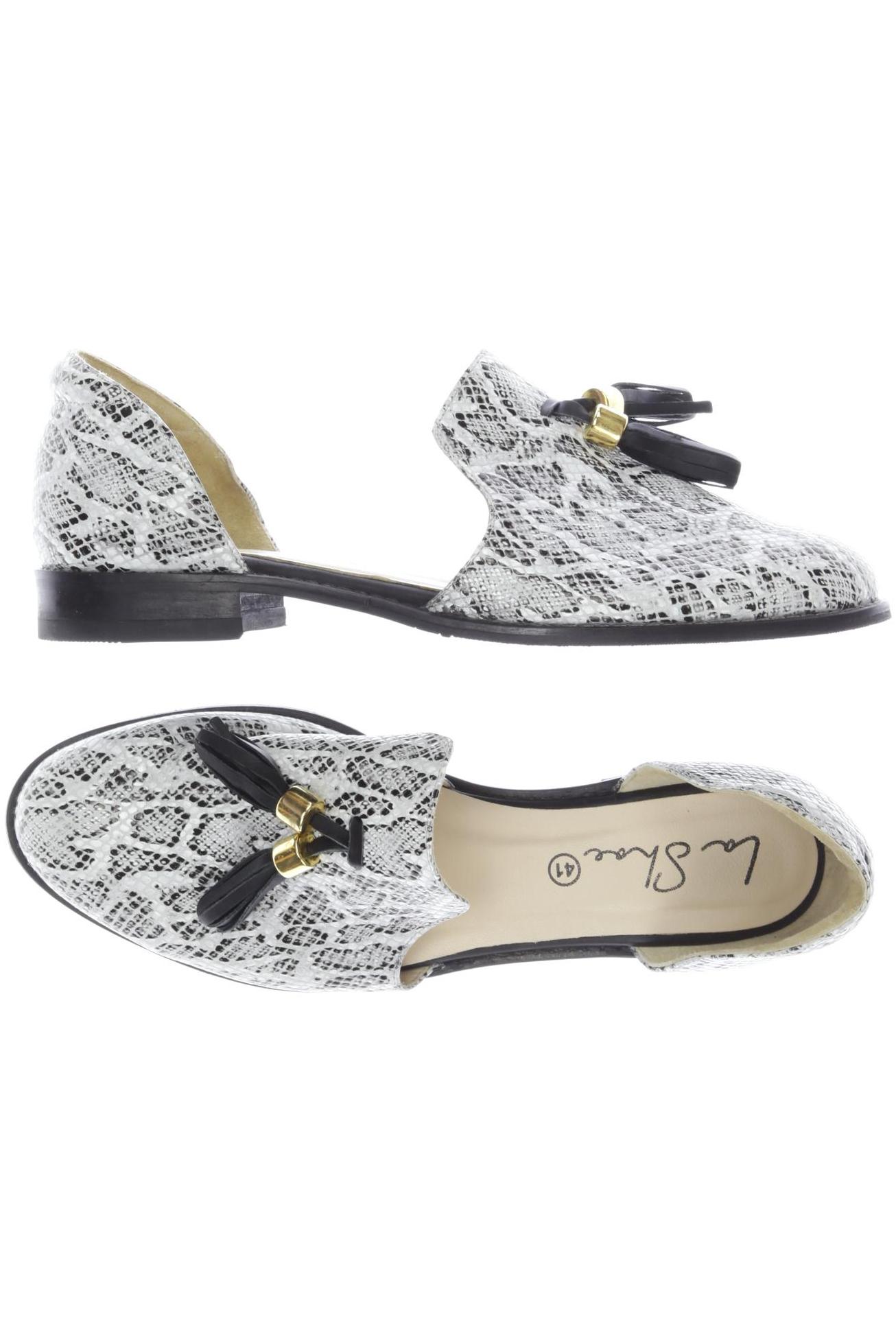 

La Shoe Damen Ballerinas, grau, Gr. 41