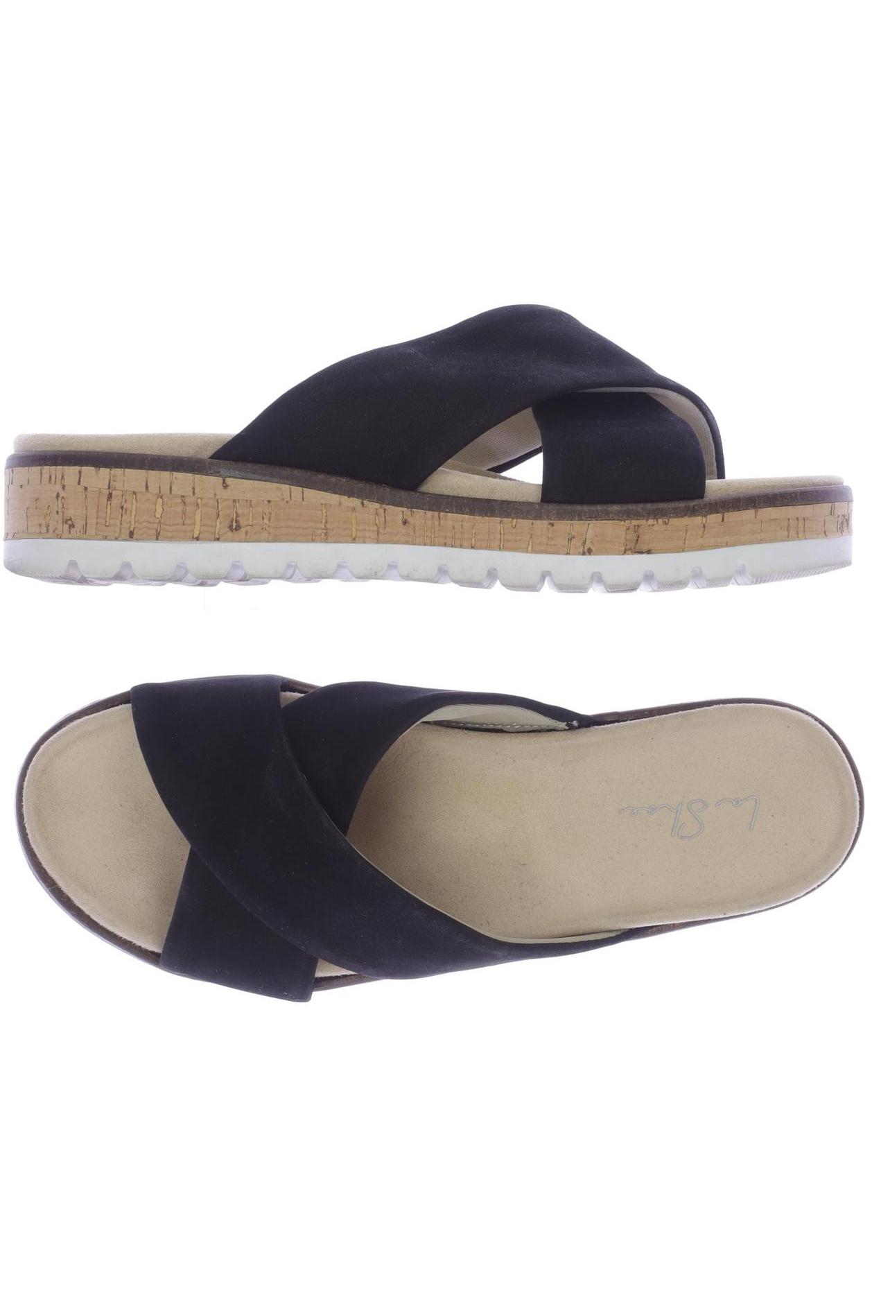 

La Shoe Damen Sandale, schwarz, Gr. 36