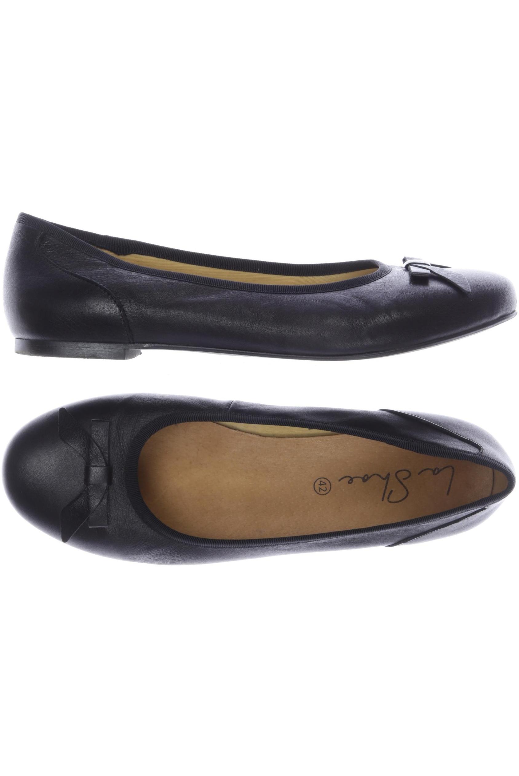 

La Shoe Damen Ballerinas, schwarz, Gr. 42