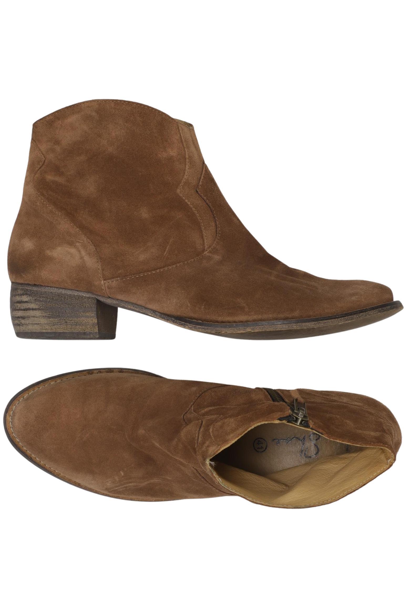 

La Shoe Damen Stiefelette, braun, Gr. 41