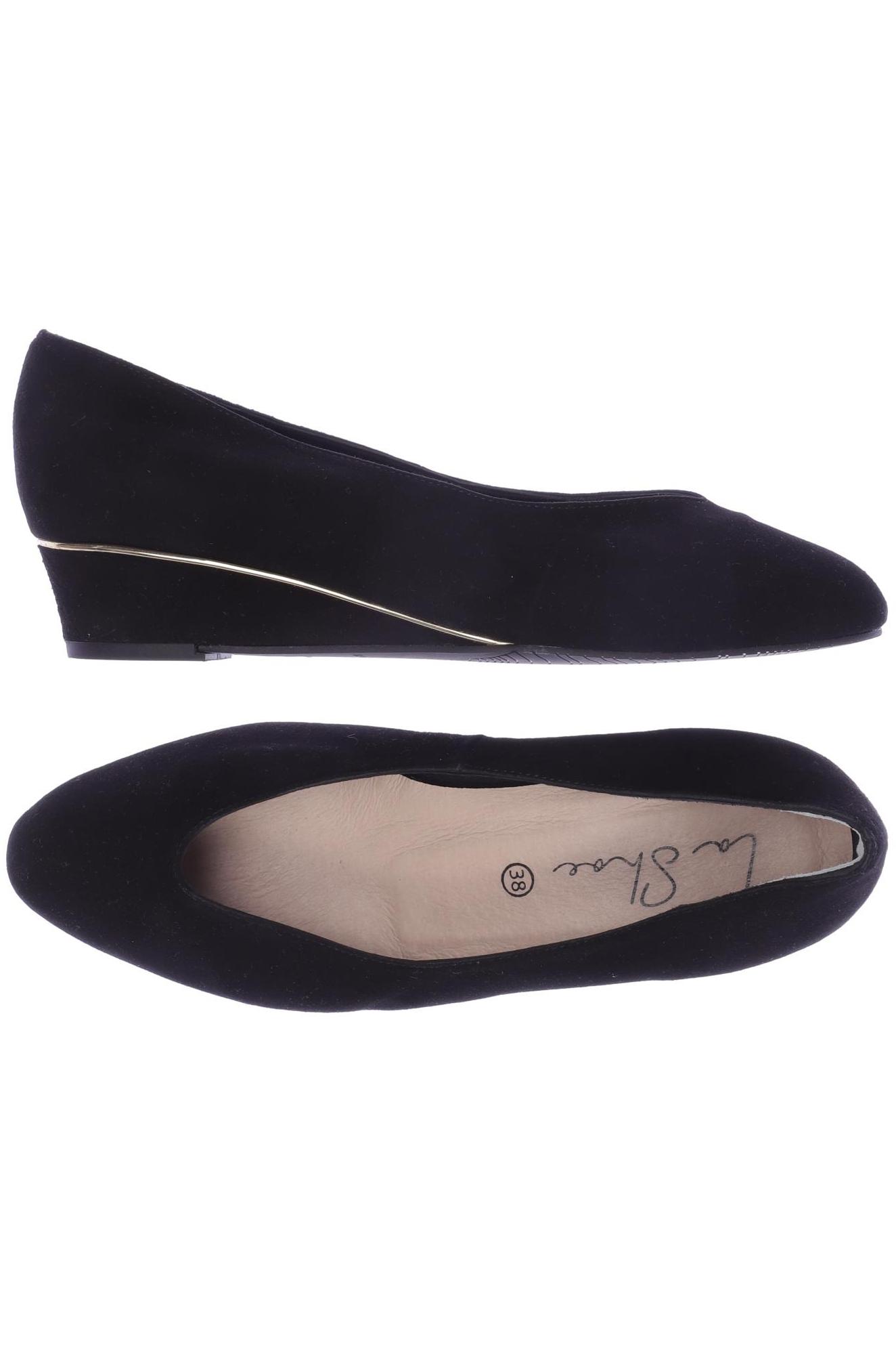 

La Shoe Damen Ballerinas, schwarz, Gr. 38