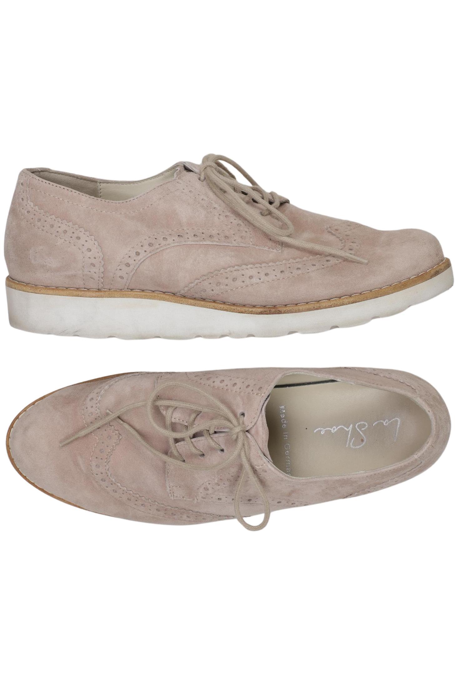 

La Shoe Damen Halbschuh, beige, Gr. 6.5