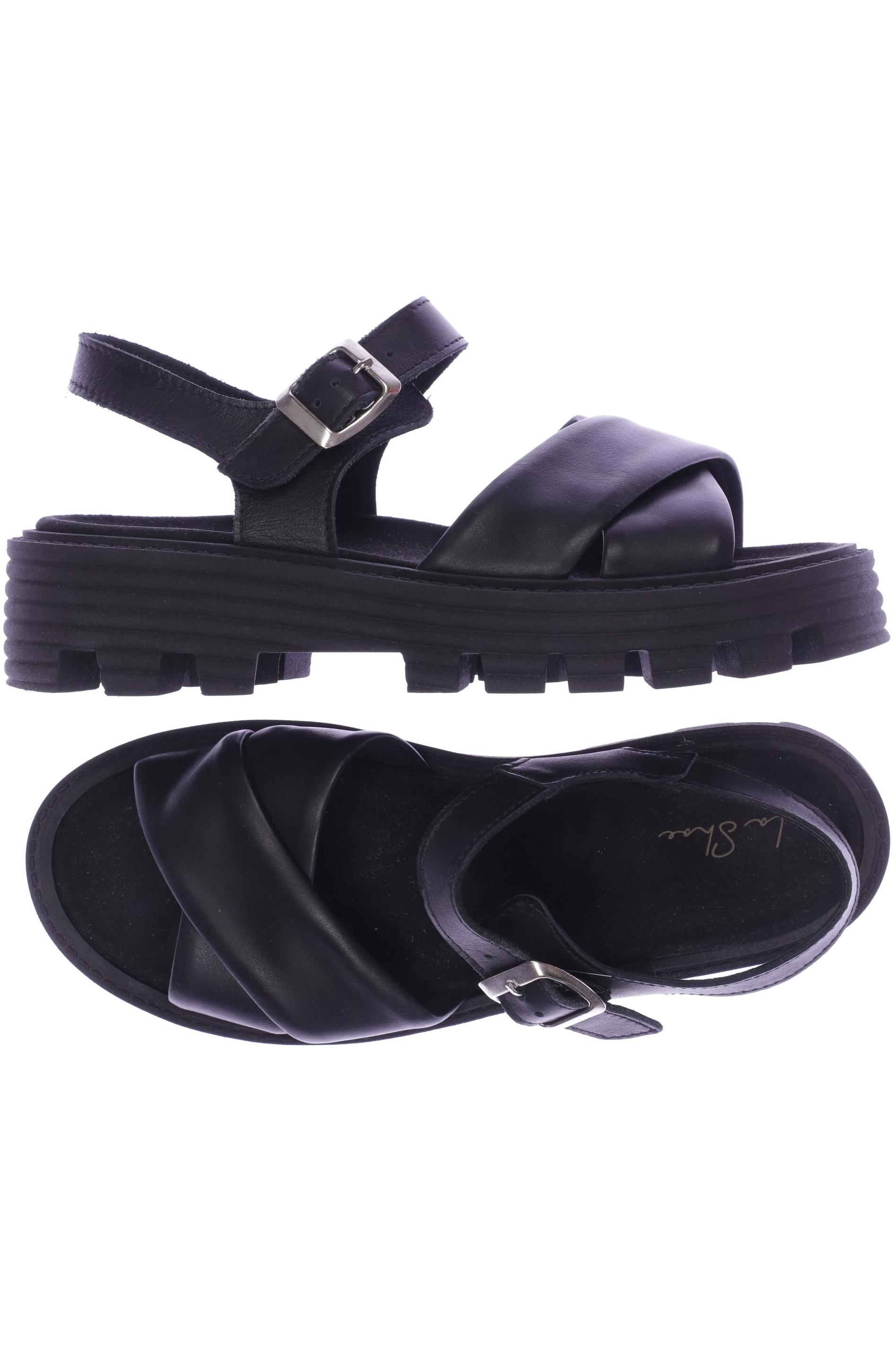 

La Shoe Damen Sandale, schwarz, Gr. 39