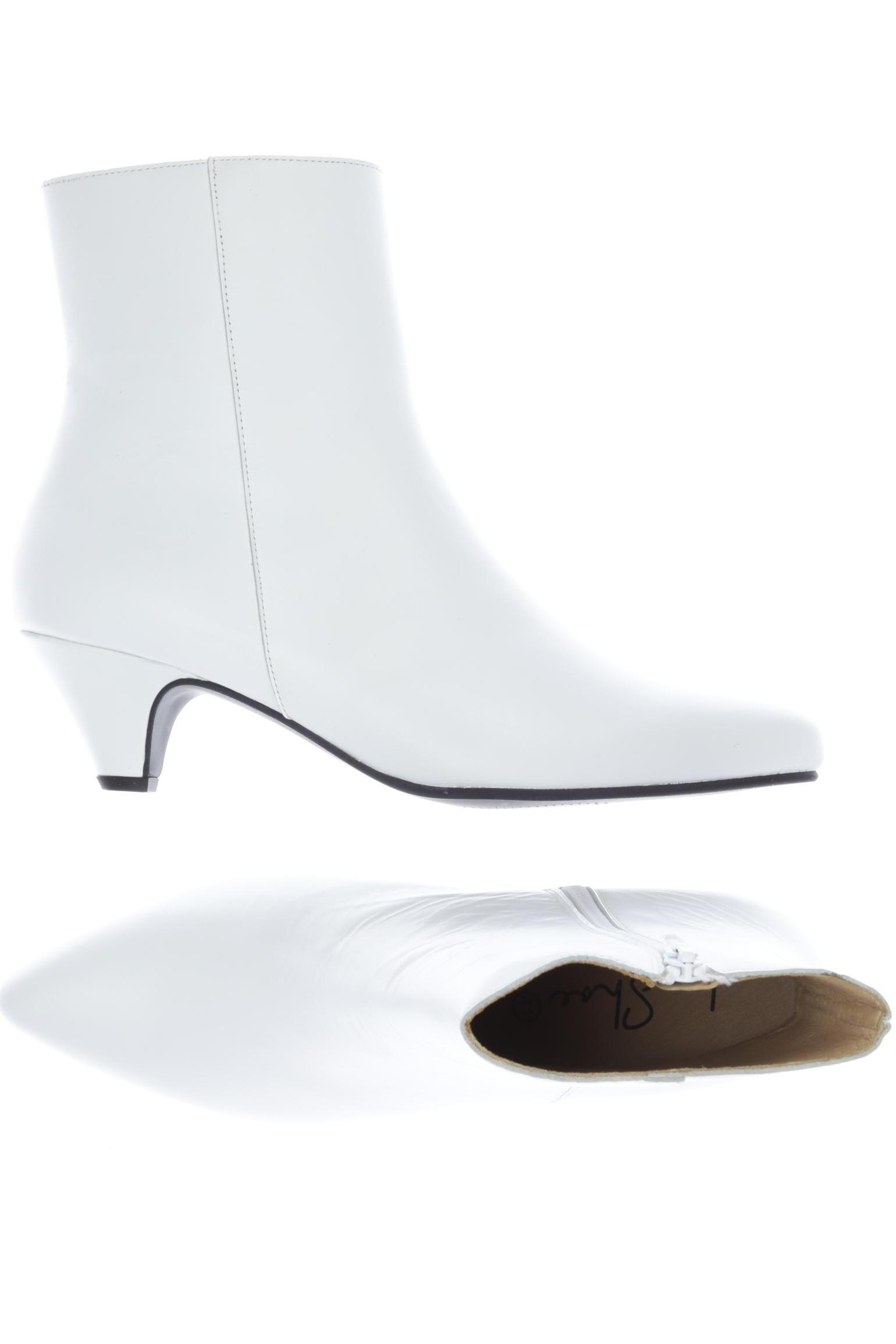 

La Shoe Damen Stiefelette, weiß, Gr. 41