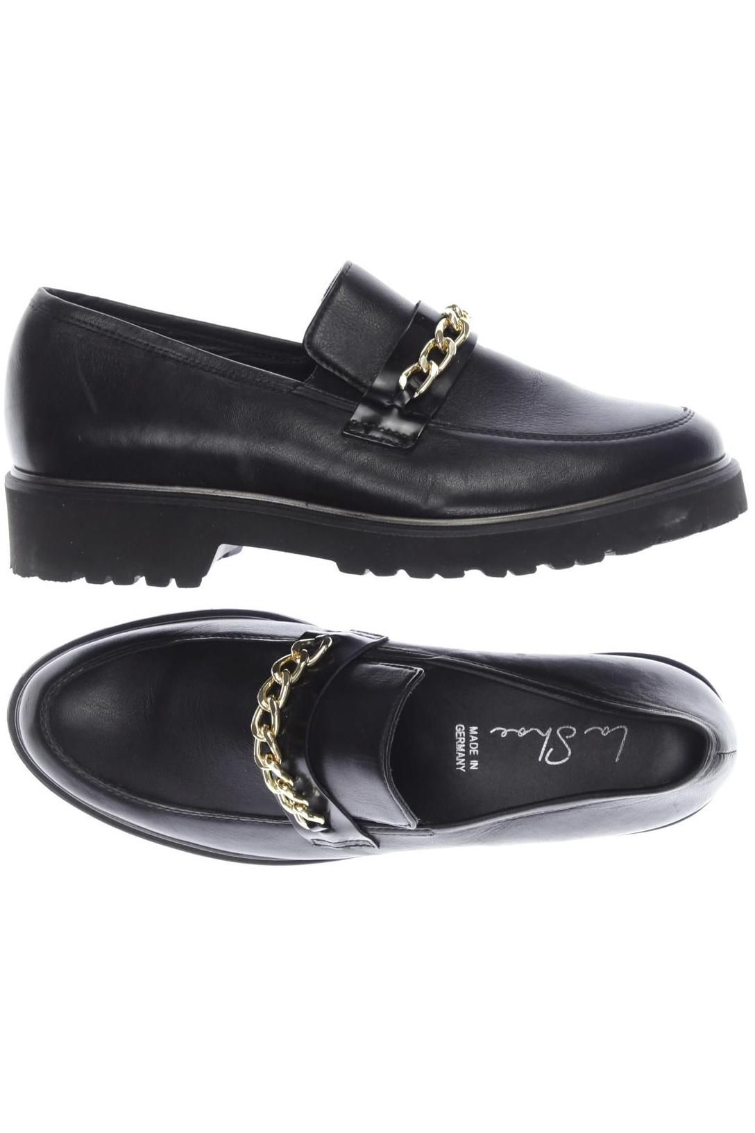 

La Shoe Damen Halbschuh, schwarz, Gr. 5