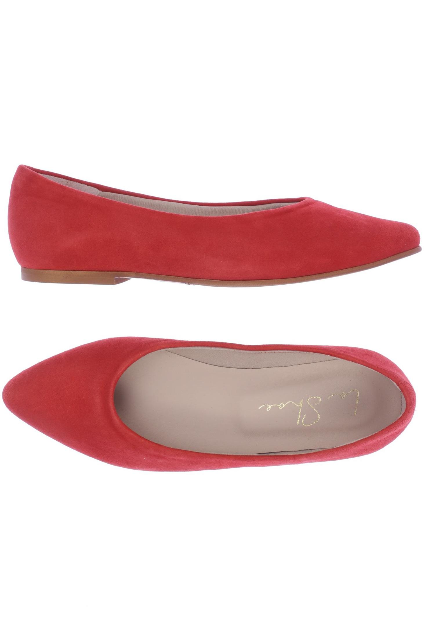 

La Shoe Damen Ballerinas, rot, Gr. 38