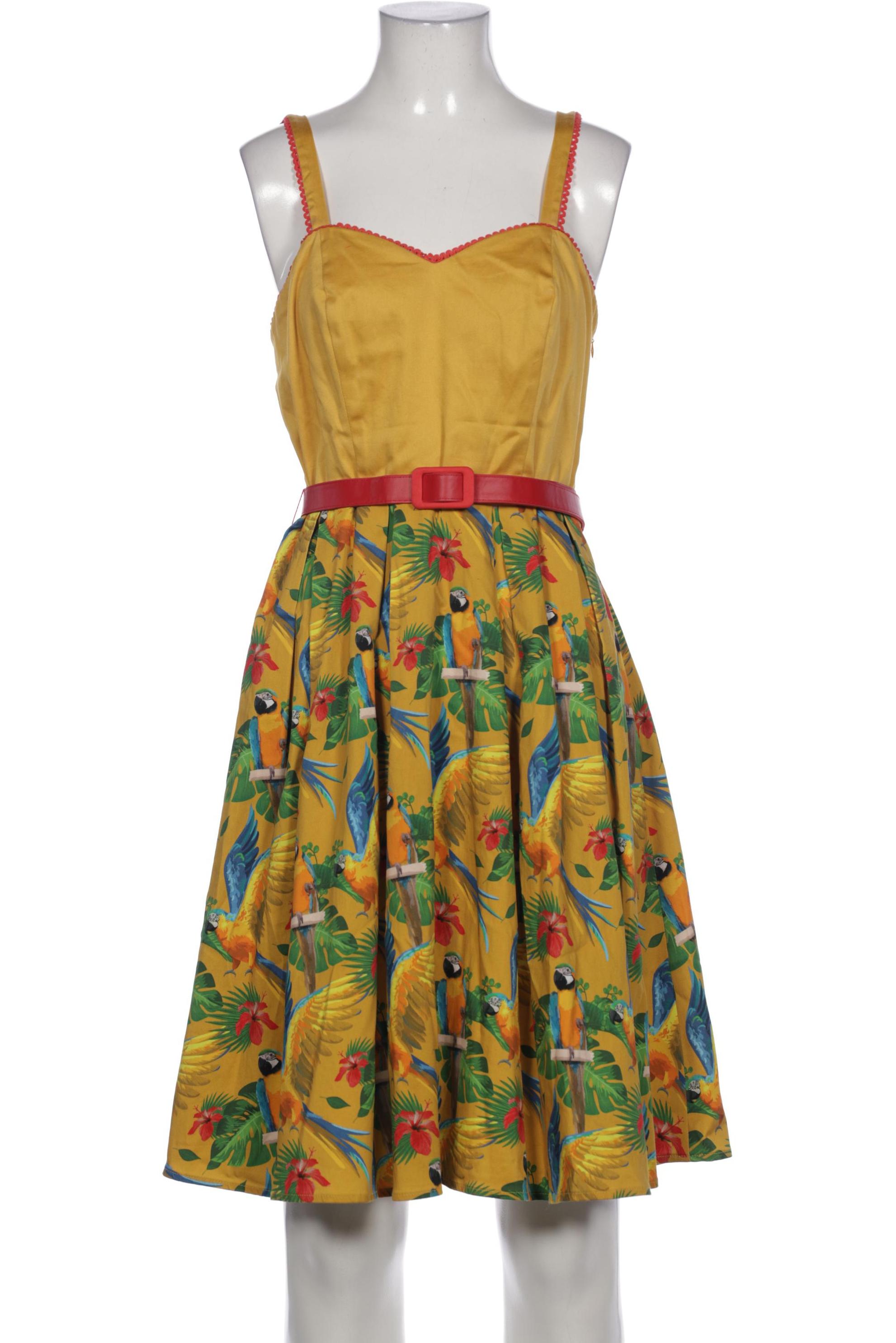 

La Veintinueve Damen Kleid, gelb