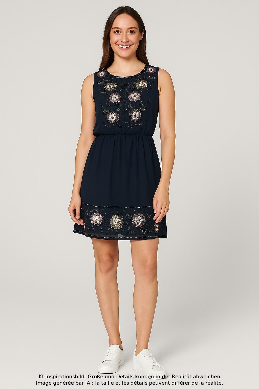 

Lace & Beads Damen Kleid, marineblau, Gr. 38