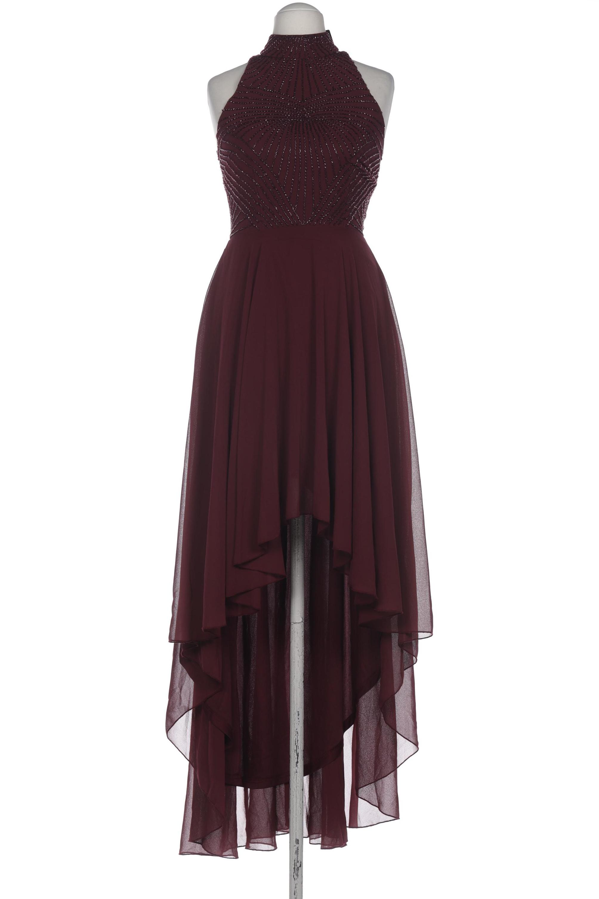 

lace beads Damen Kleid, bordeaux