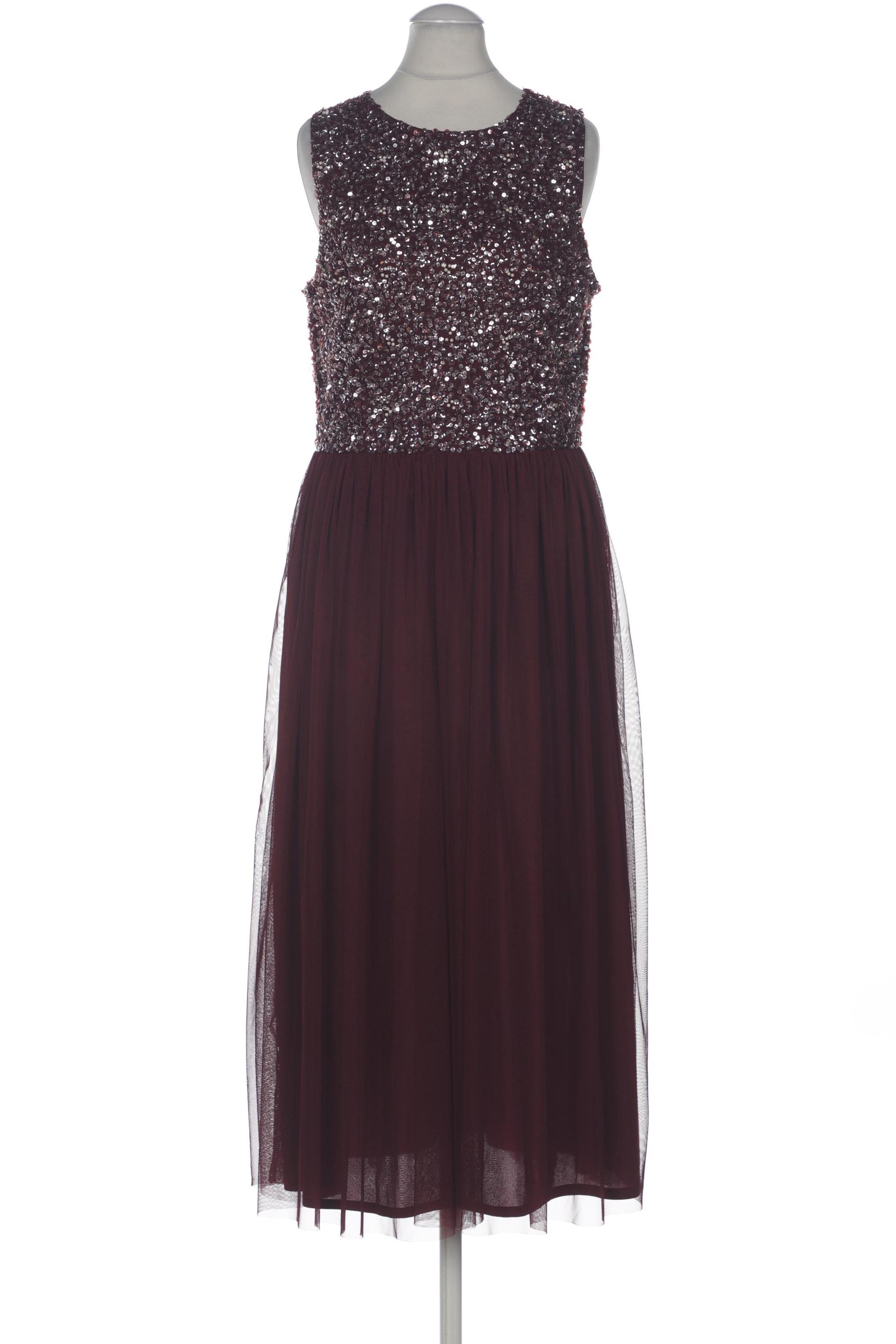 

lace beads Damen Kleid, bordeaux, Gr. 42