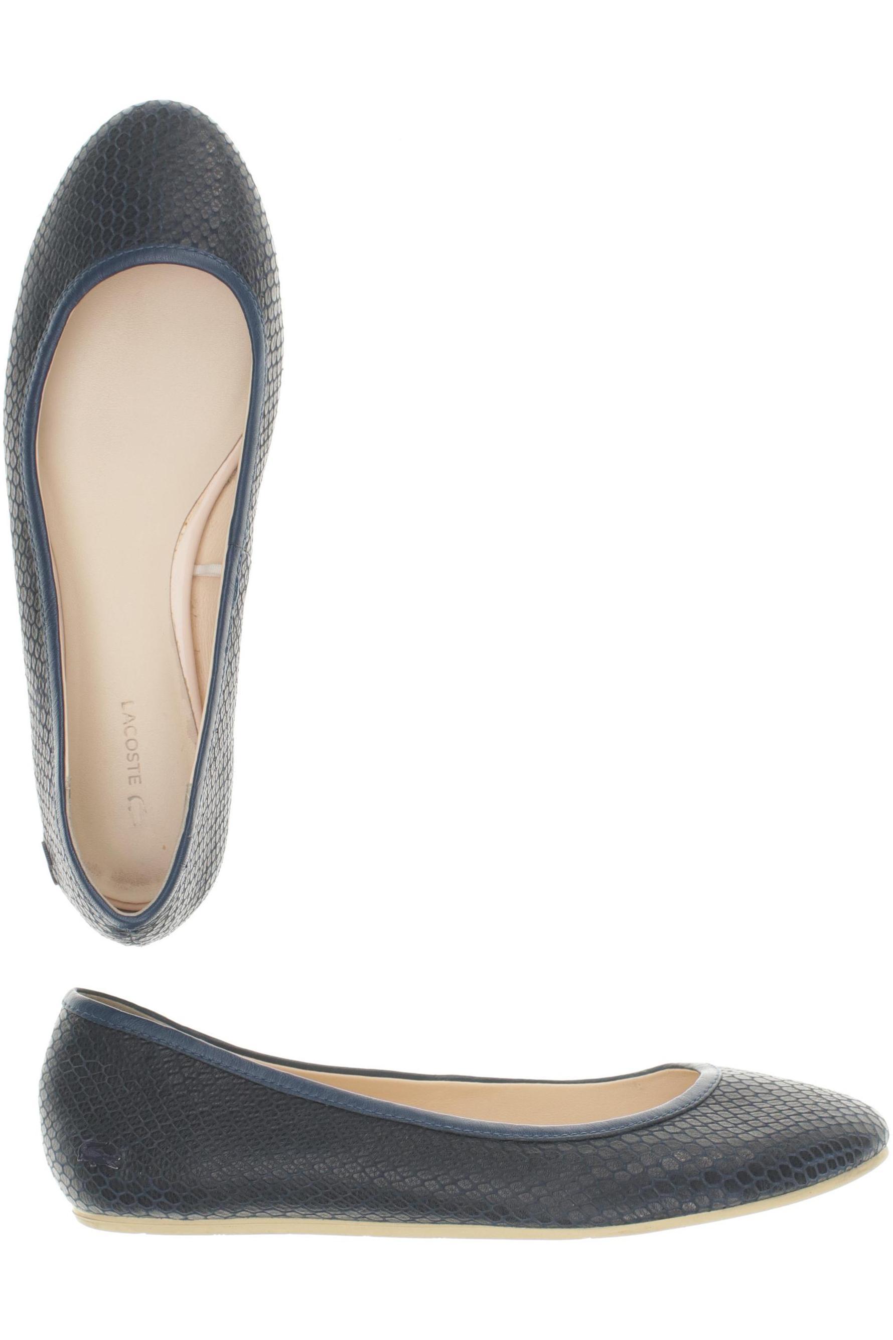 

Lacoste Damen Ballerinas, blau, Gr. 40
