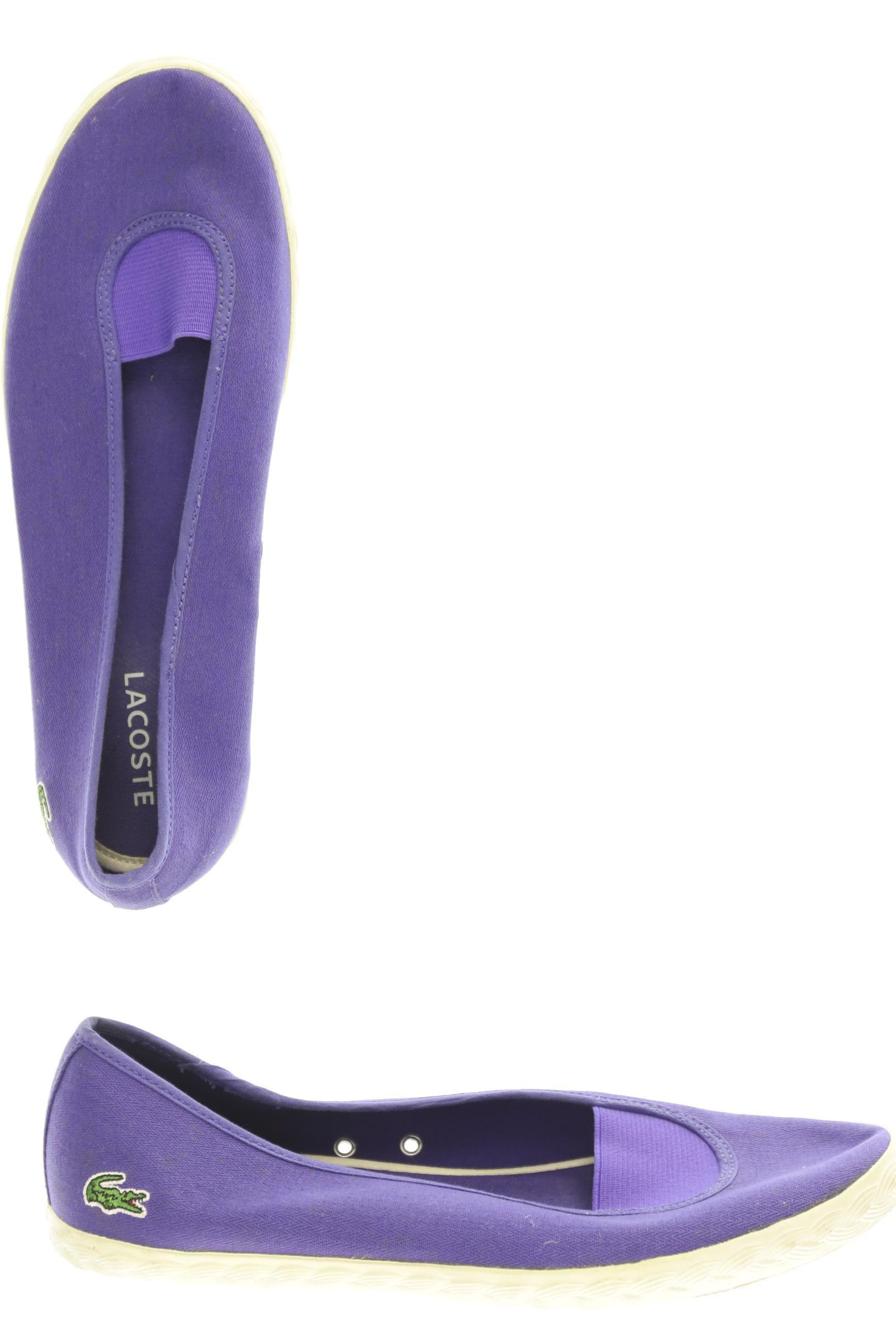 

Lacoste Damen Ballerinas, lila, Gr. 40