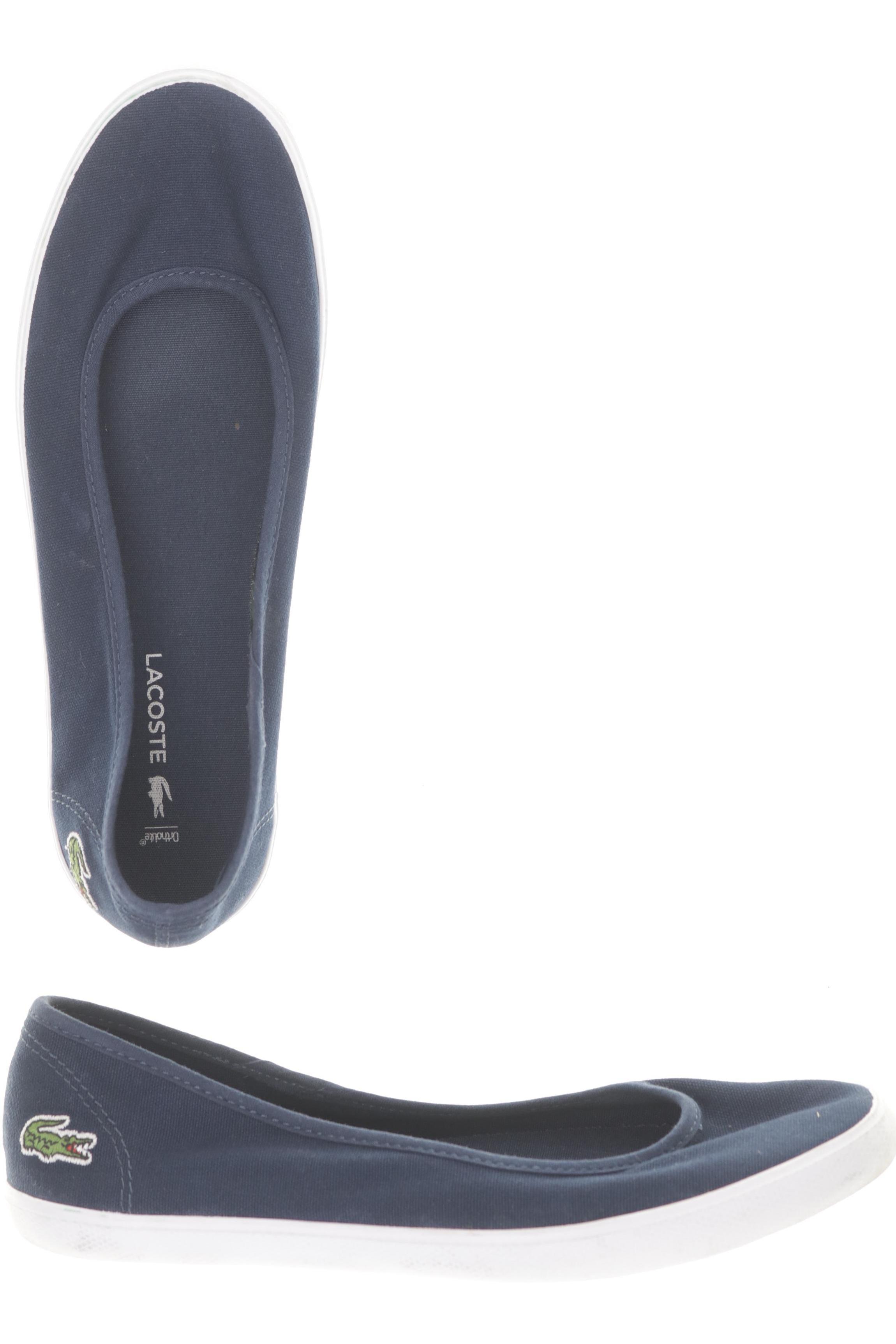 

Lacoste Damen Ballerinas, blau, Gr. 37.5