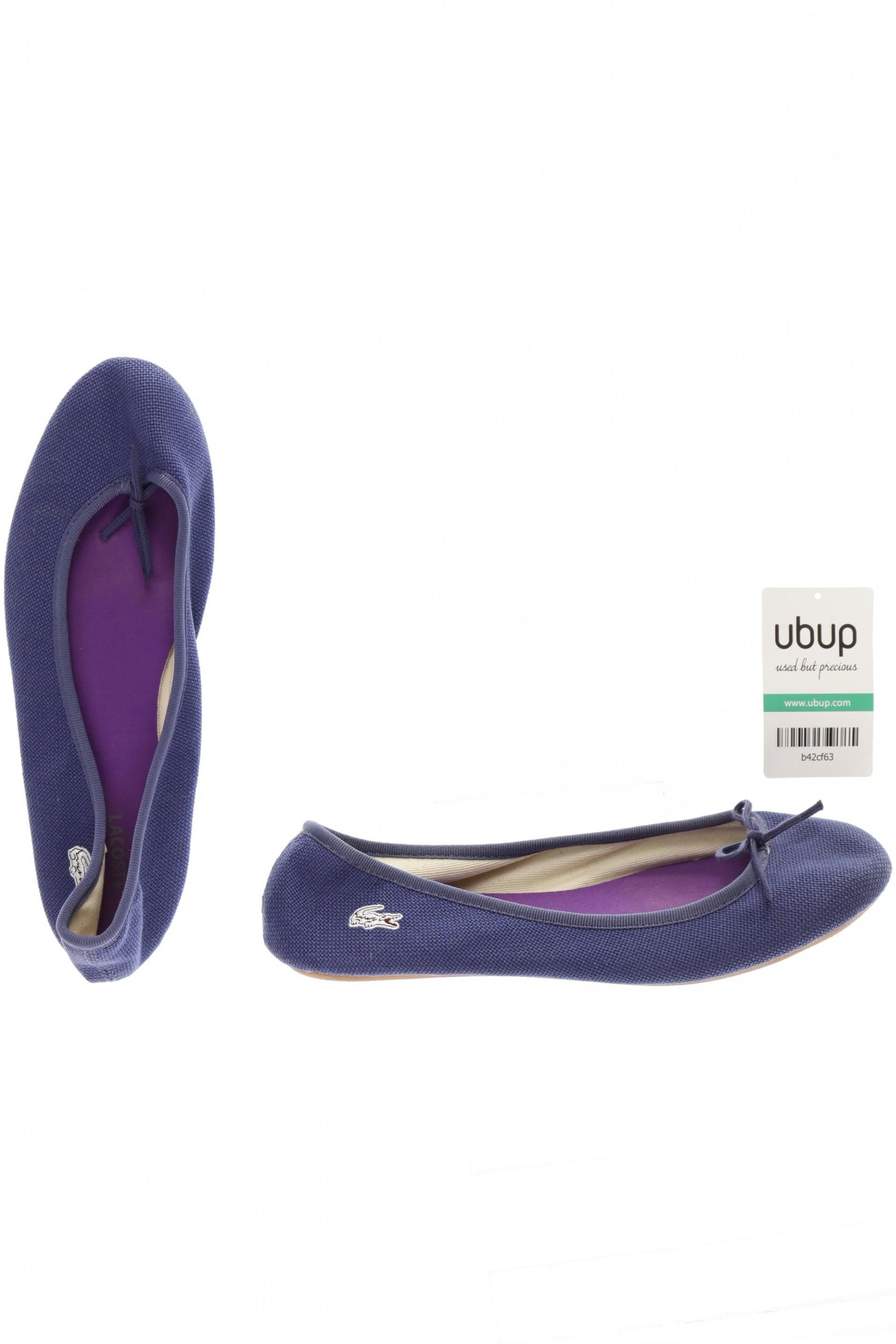 

Lacoste Damen Ballerinas, blau, Gr. 6.5