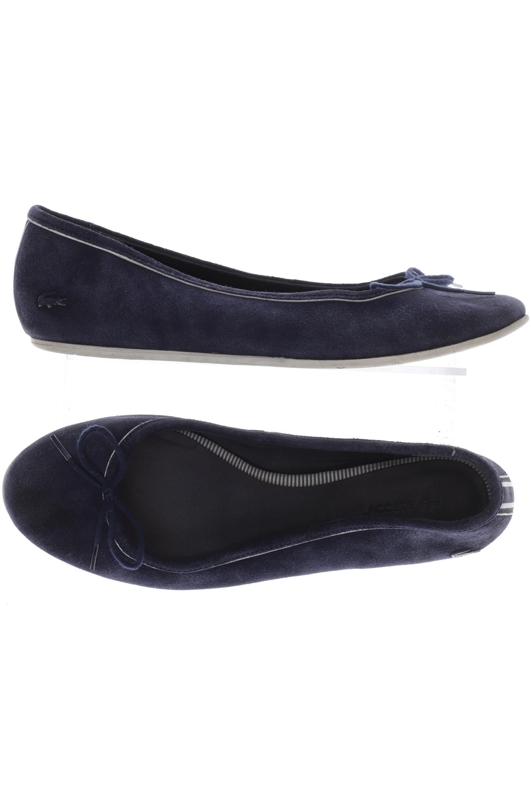 

Lacoste Damen Ballerinas, blau, Gr. 39