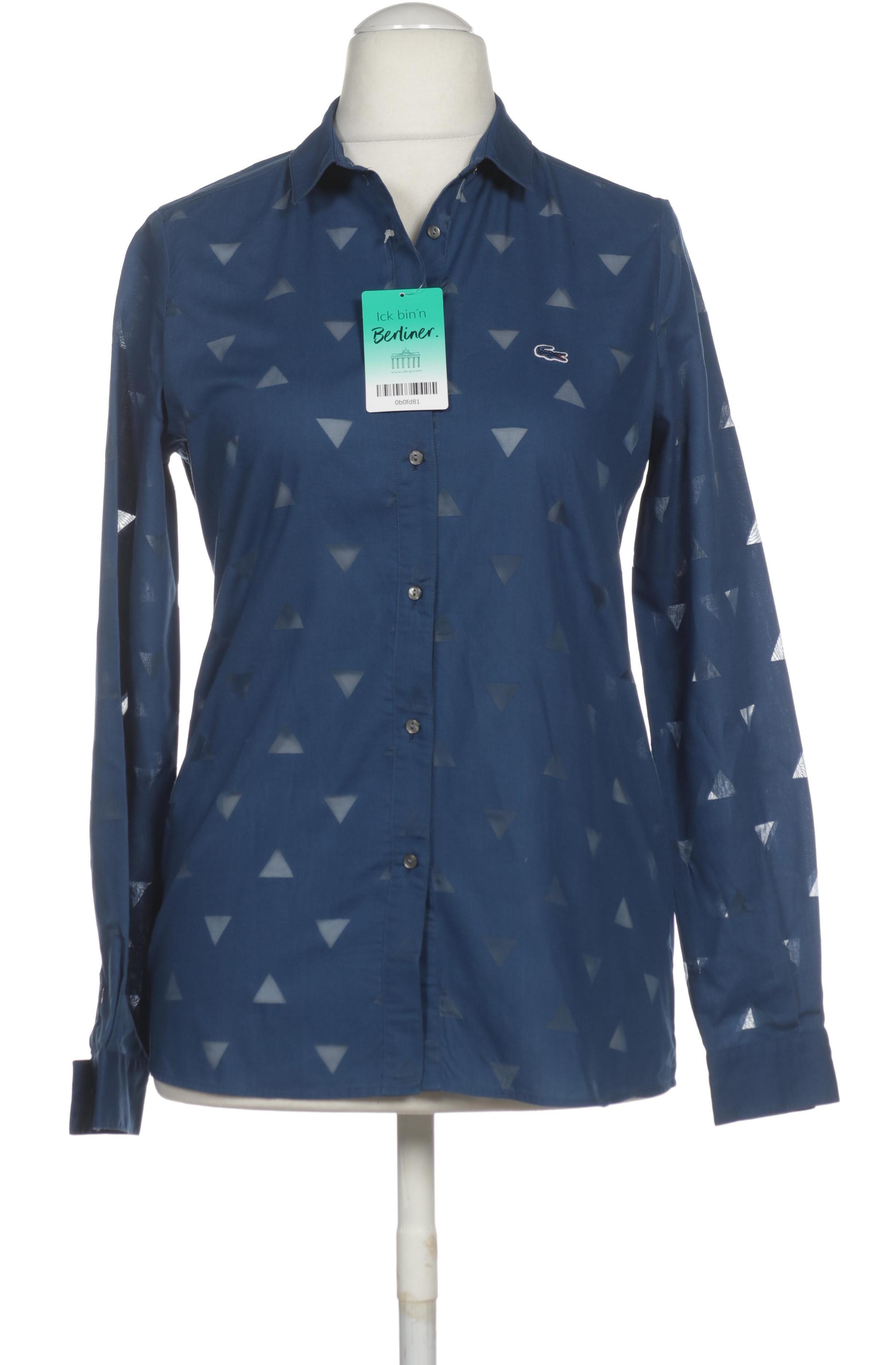 

Lacoste L!Ve Damen Bluse, blau, Gr.