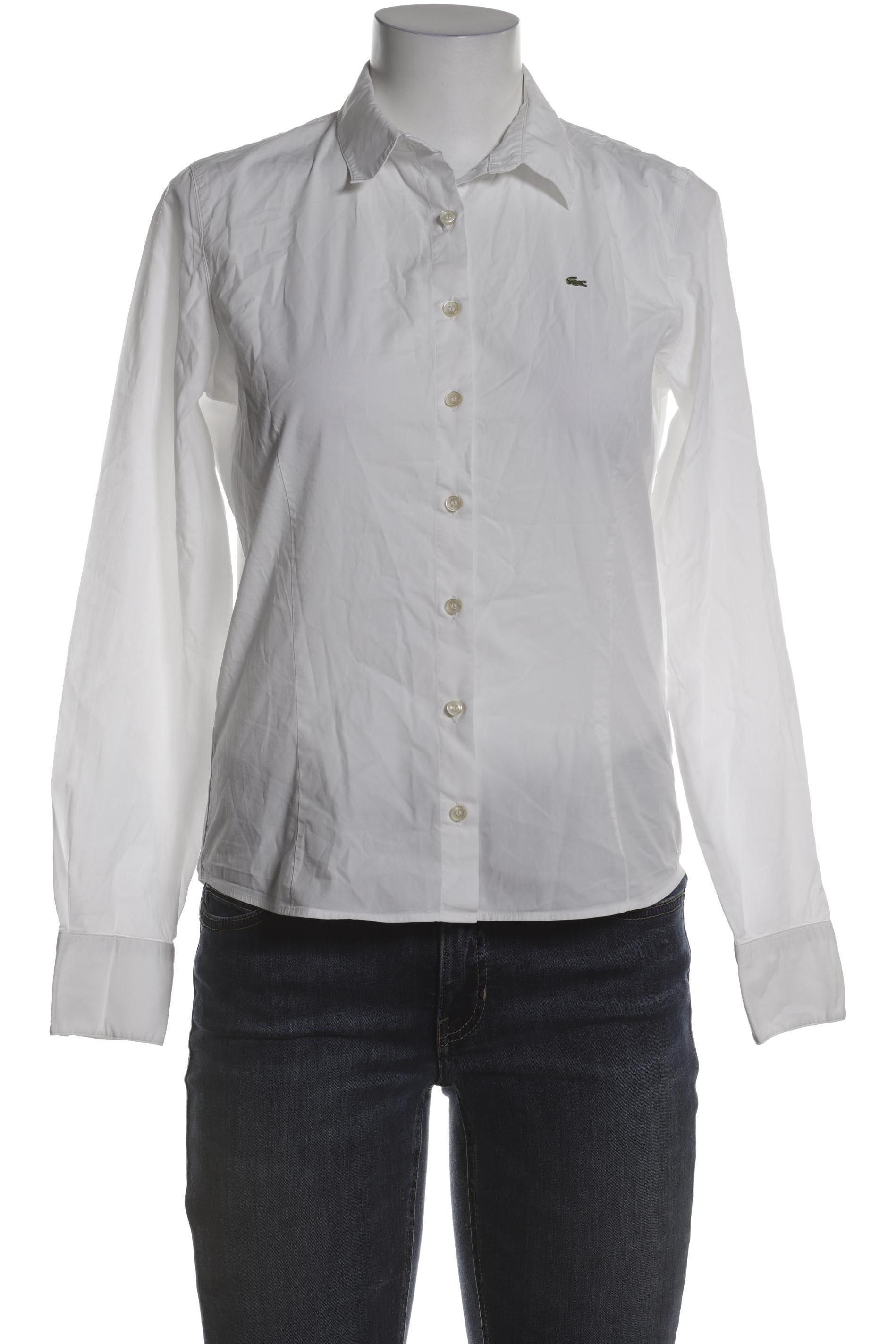 

Lacoste Damen Bluse, weiß, Gr. 40