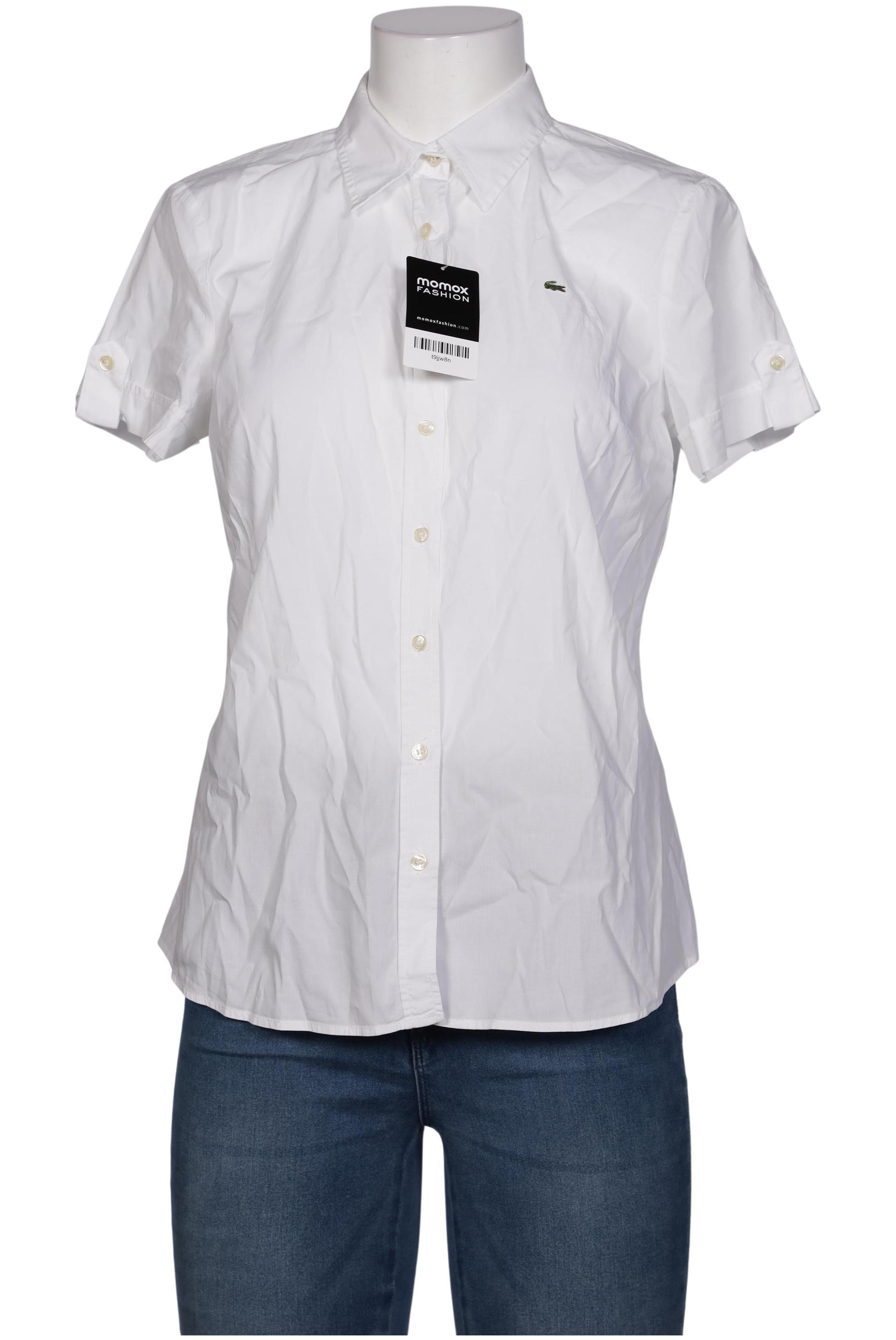

Lacoste Damen Bluse, weiß, Gr. 42