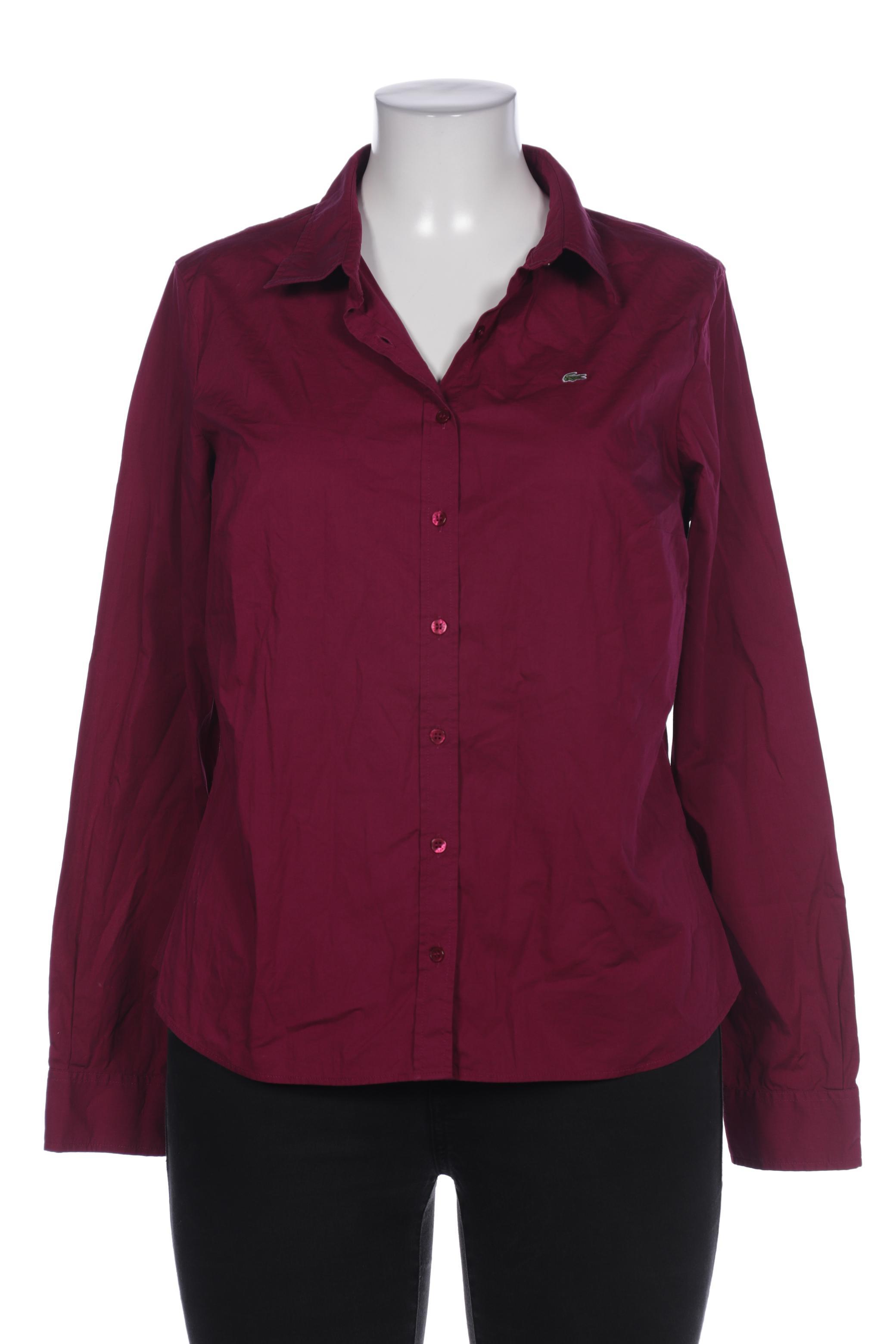 

Lacoste Damen Bluse, bordeaux, Gr. 48