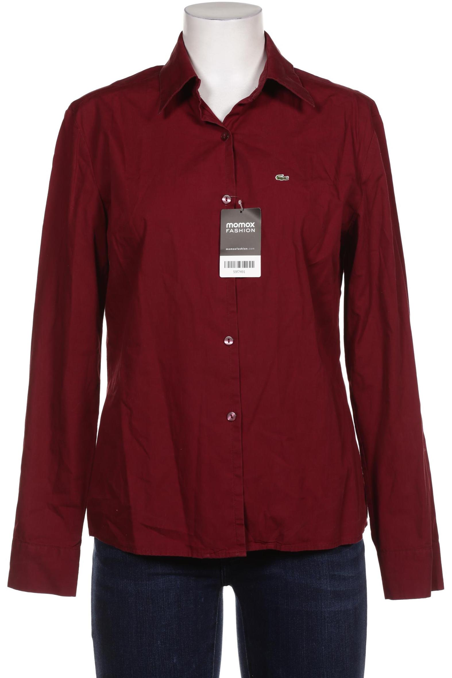 

Lacoste Damen Bluse, rot, Gr. 42