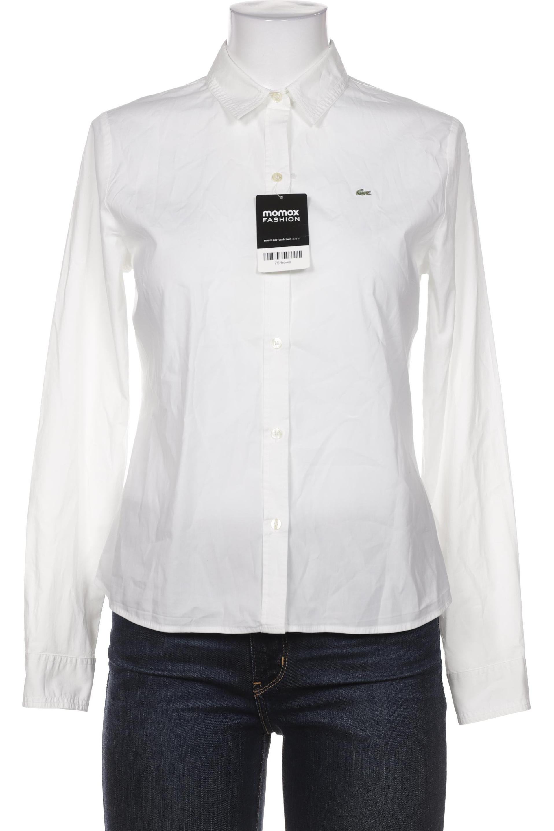 

Lacoste Damen Bluse, weiß, Gr. 40