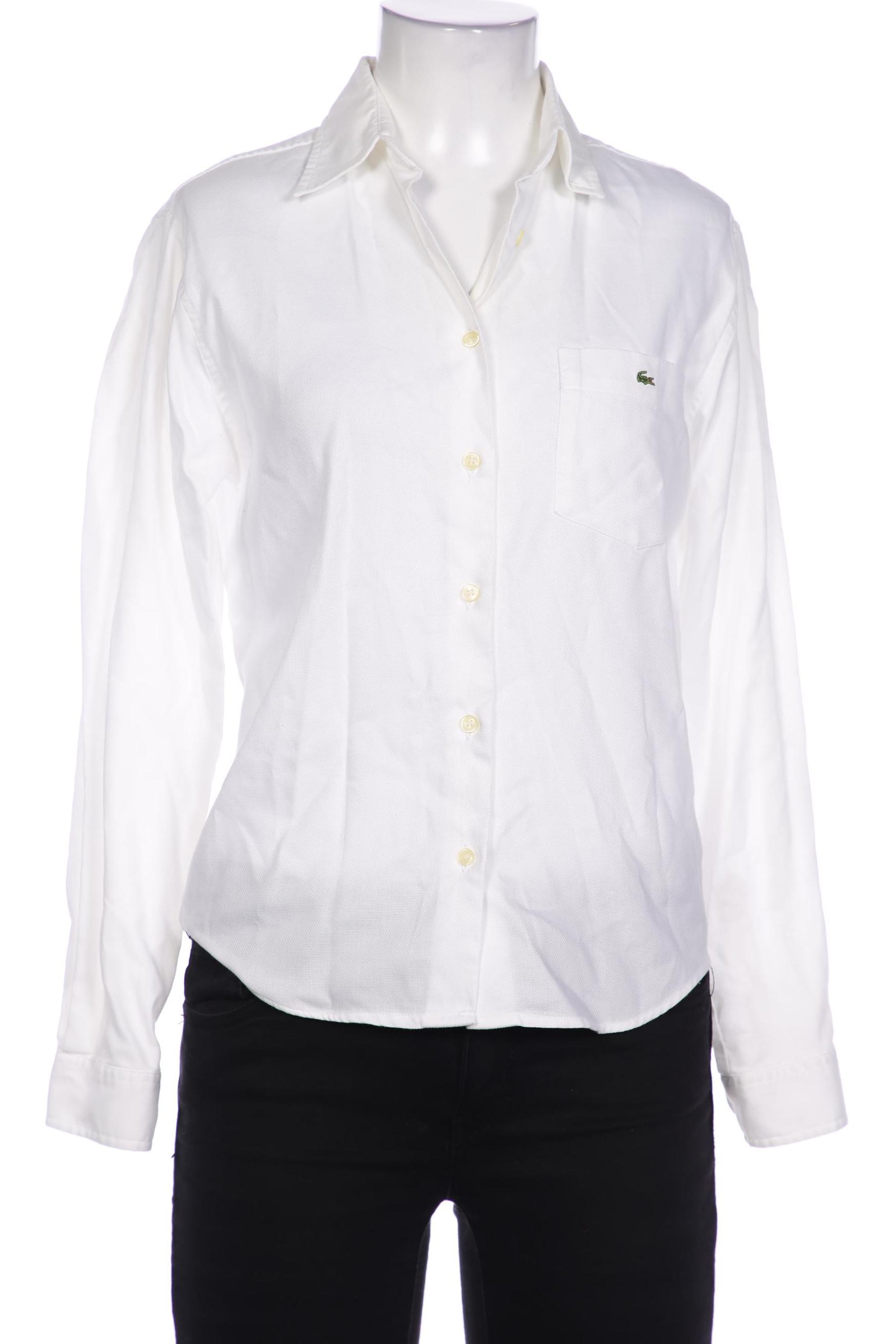 

Lacoste Damen Bluse, weiß, Gr. 36