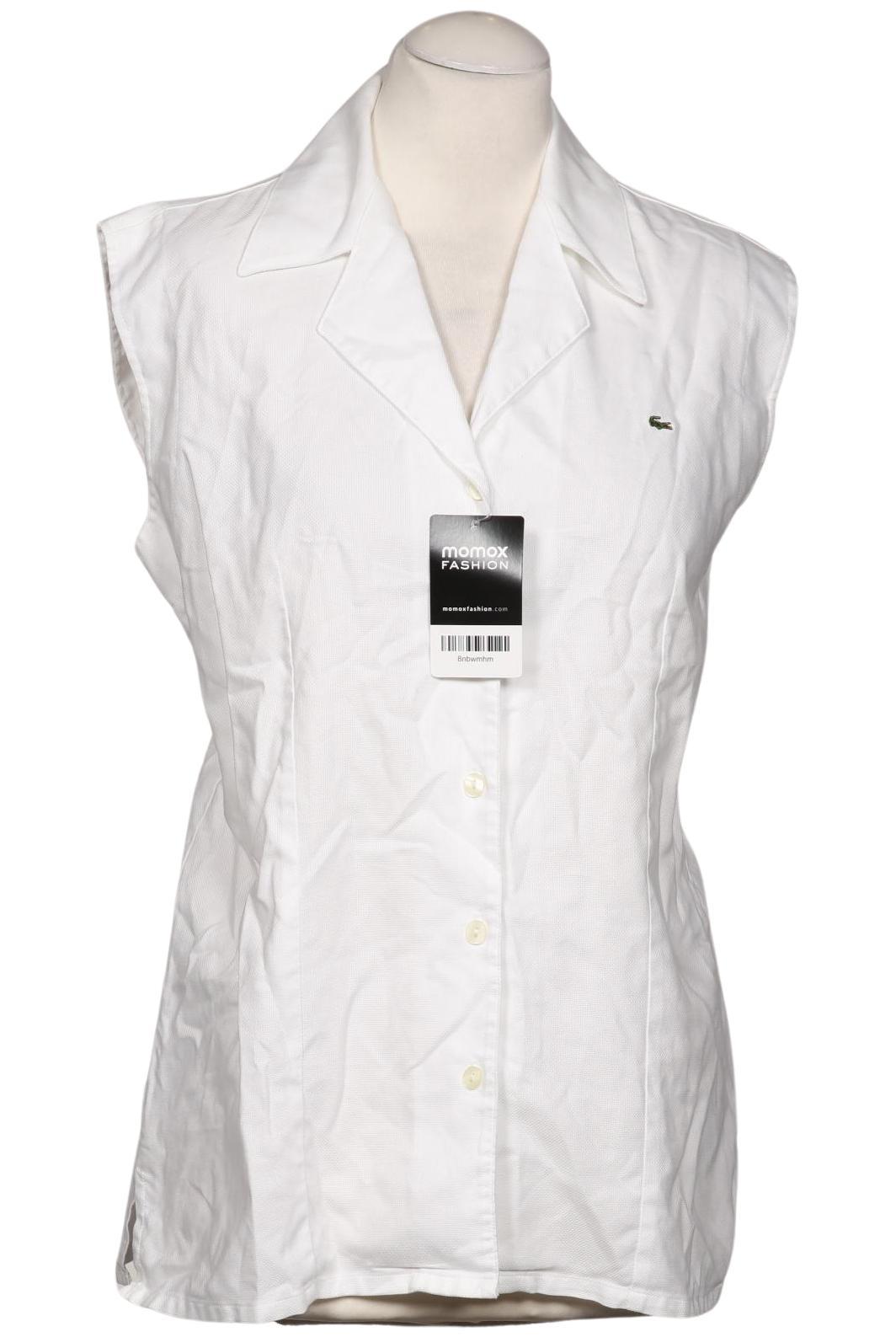 

Lacoste Damen Bluse, weiß, Gr. 42