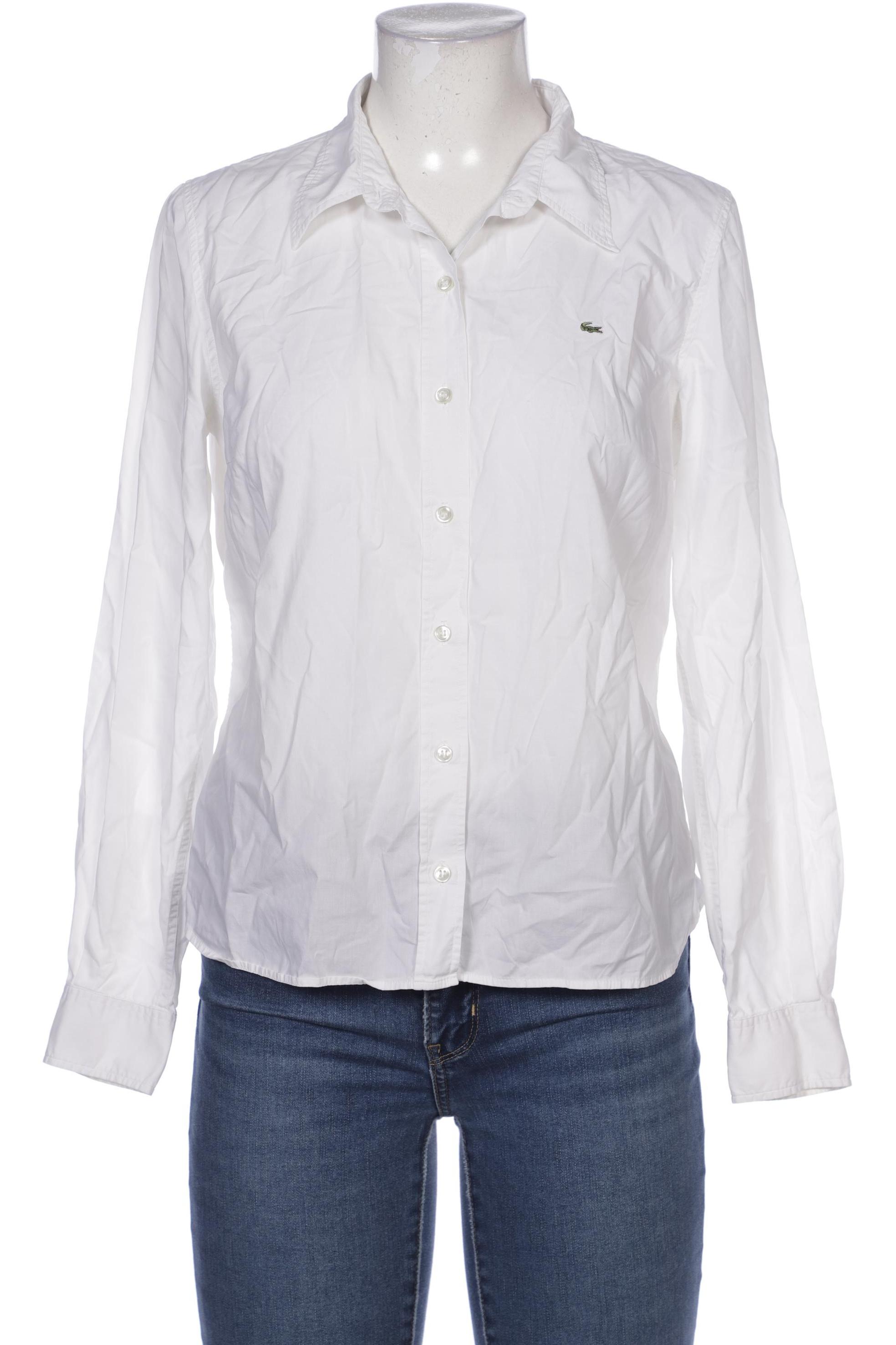 

Lacoste Damen Bluse, weiß, Gr. 42