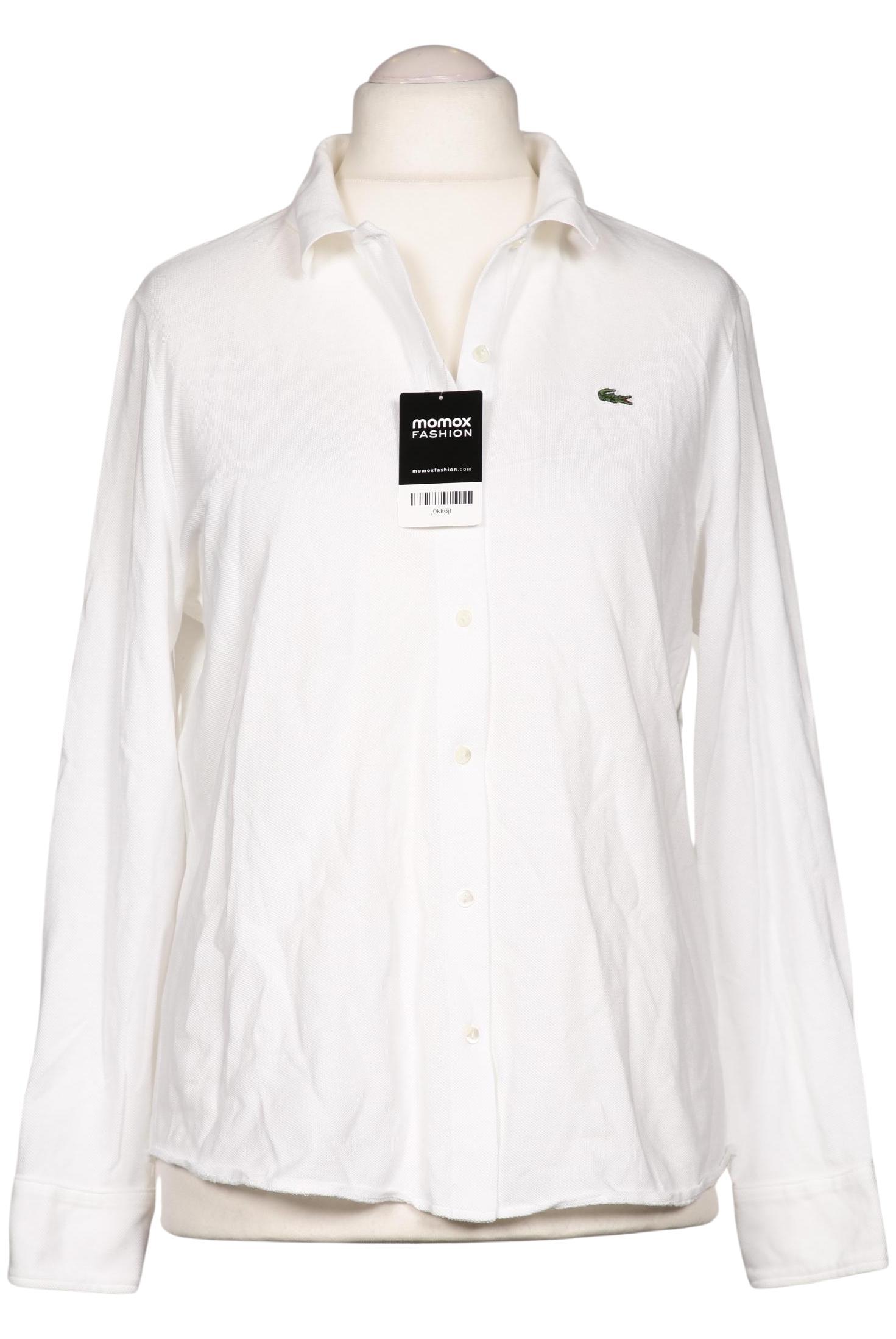 

Lacoste Damen Bluse, weiß, Gr. 44