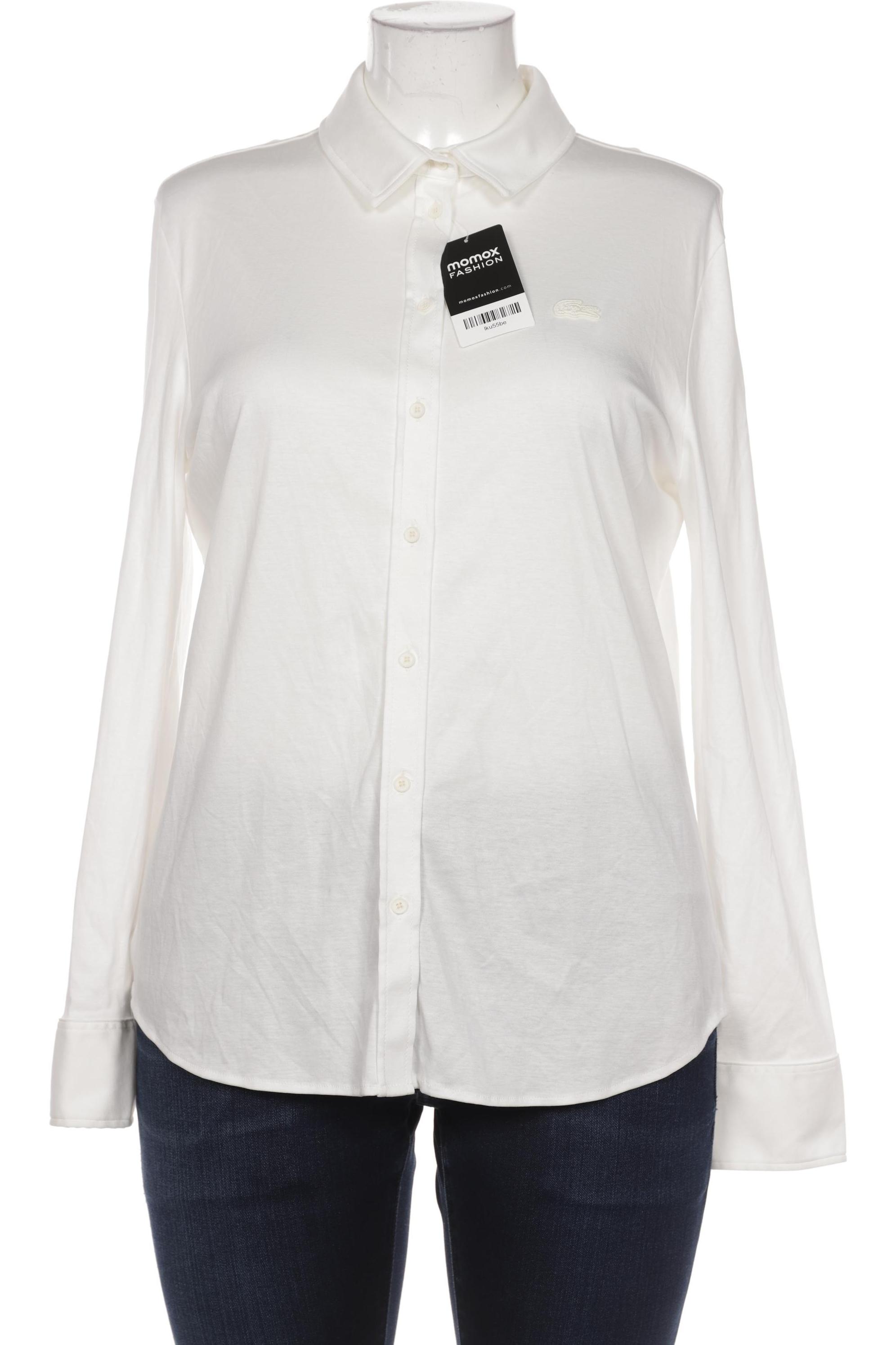 

Lacoste Damen Bluse, weiß, Gr. 42