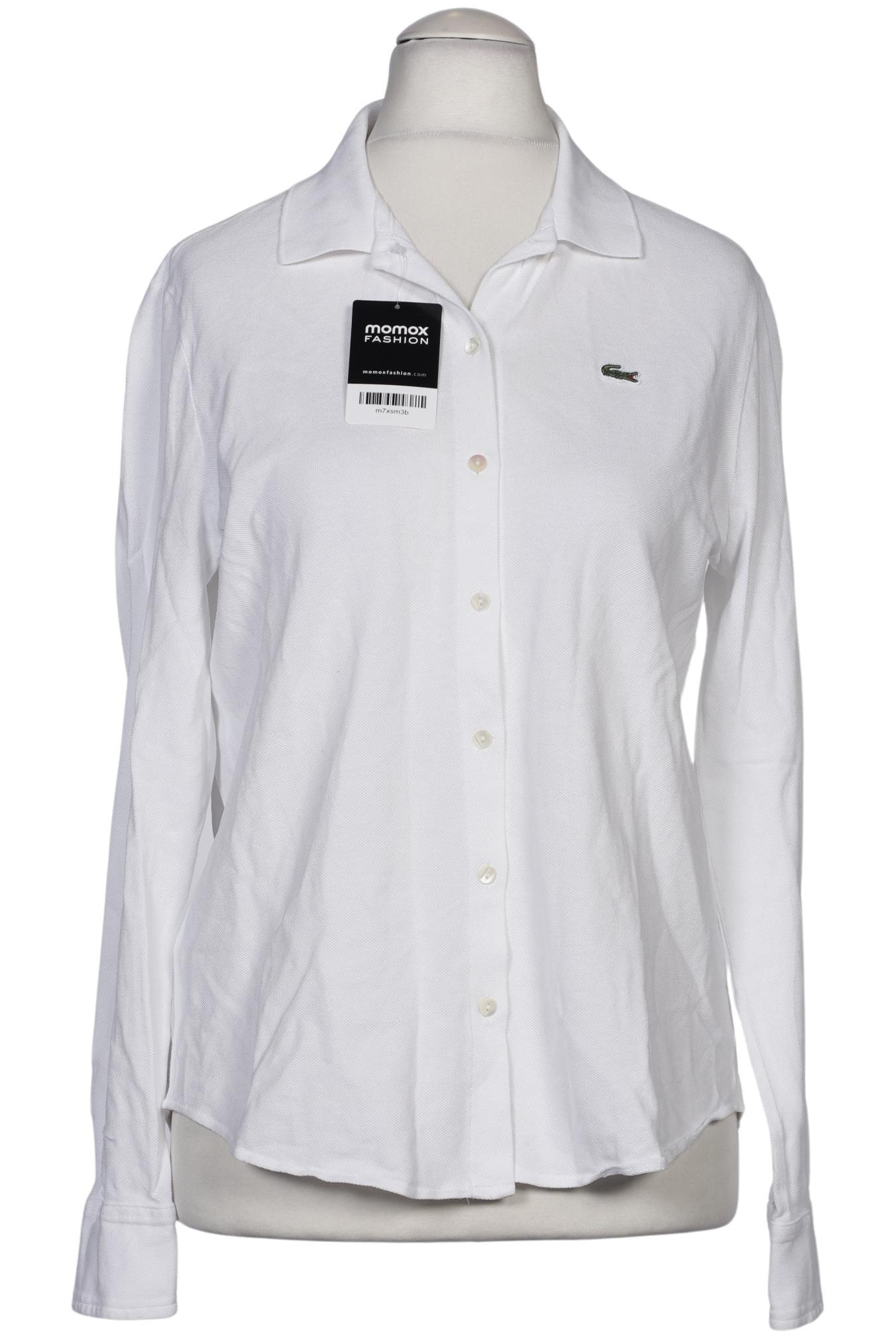

Lacoste Damen Bluse, weiß, Gr. 38