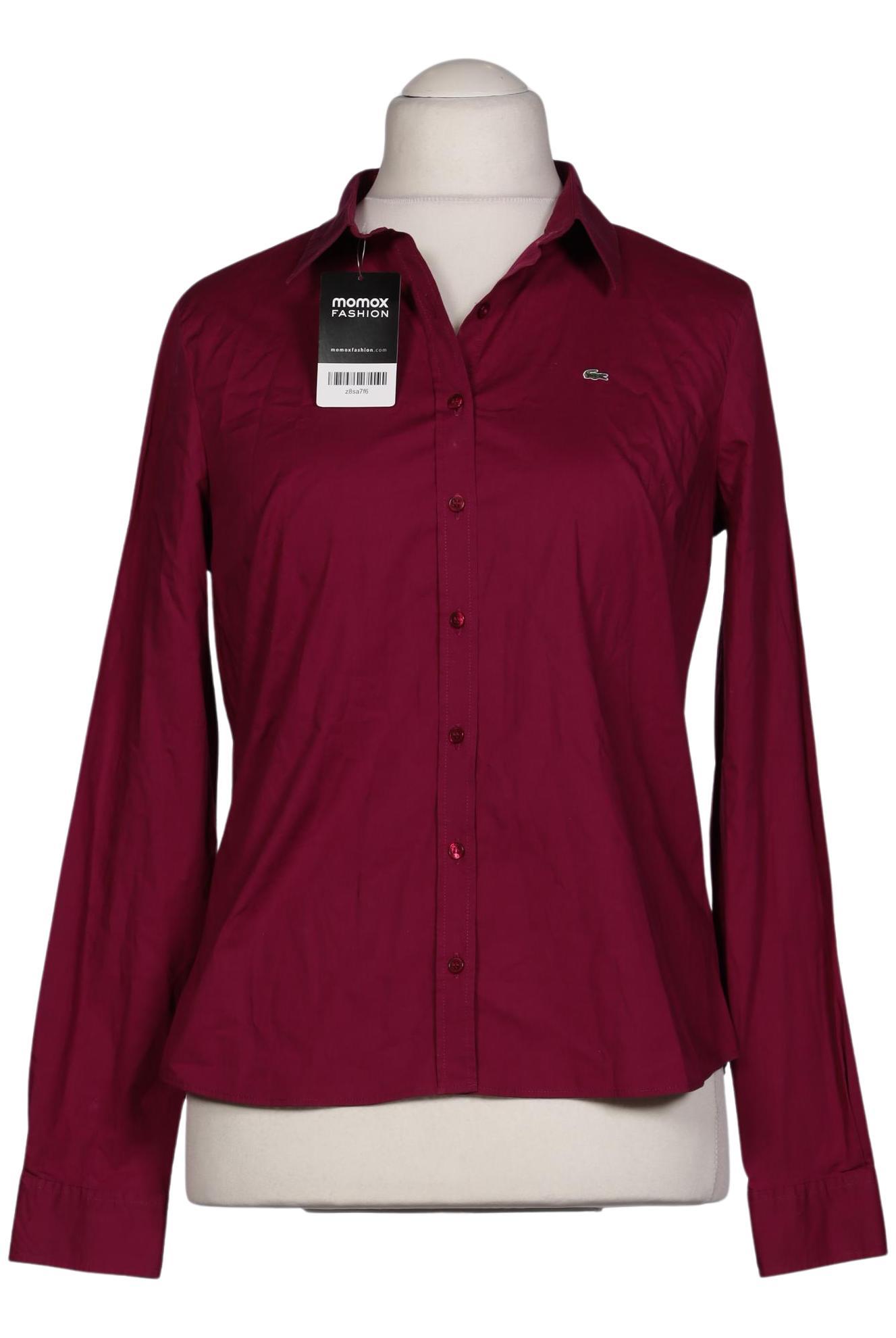 

Lacoste Damen Bluse, bordeaux, Gr. 44
