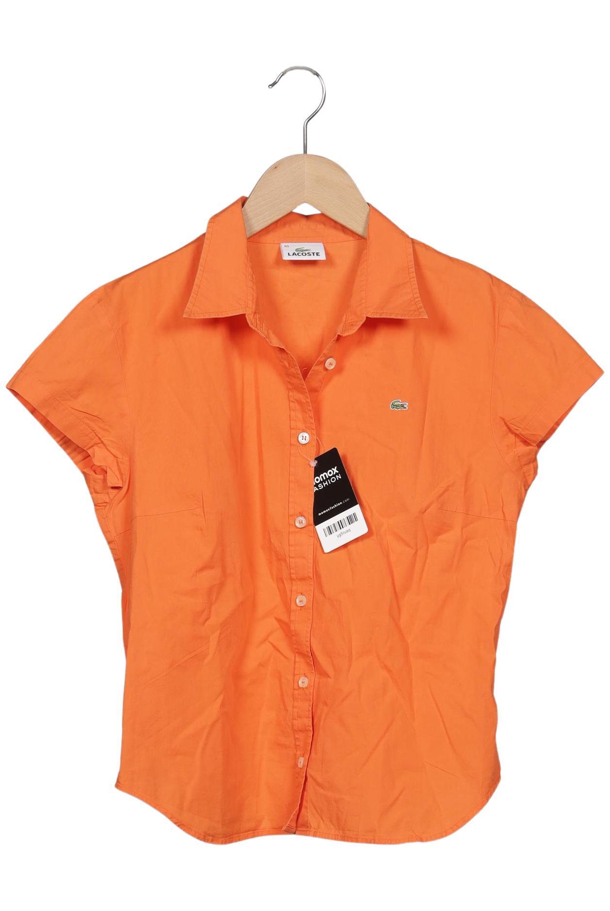 

Lacoste Damen Bluse, orange, Gr. 40