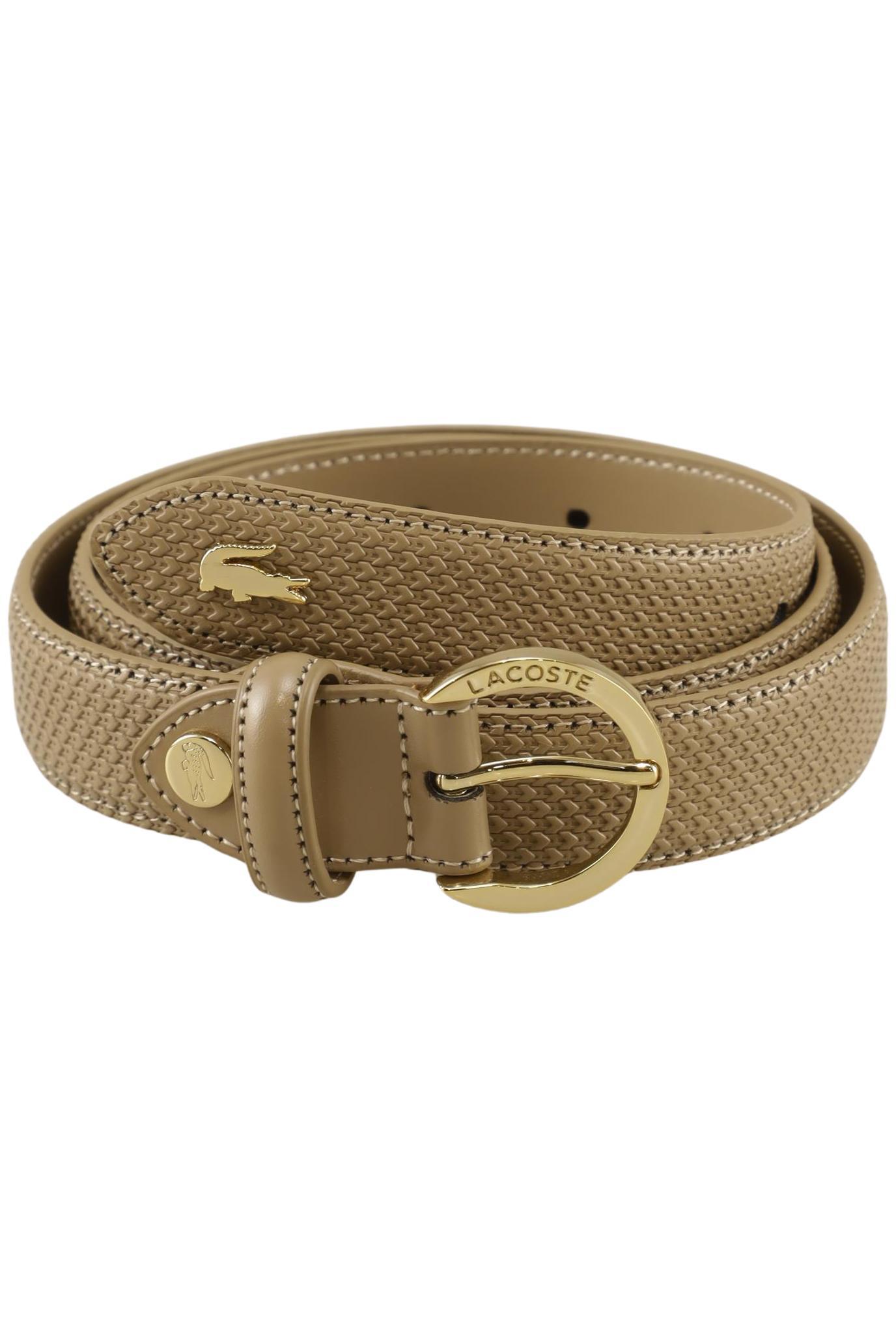 

Lacoste Damen Gürtel, beige, Gr. 90