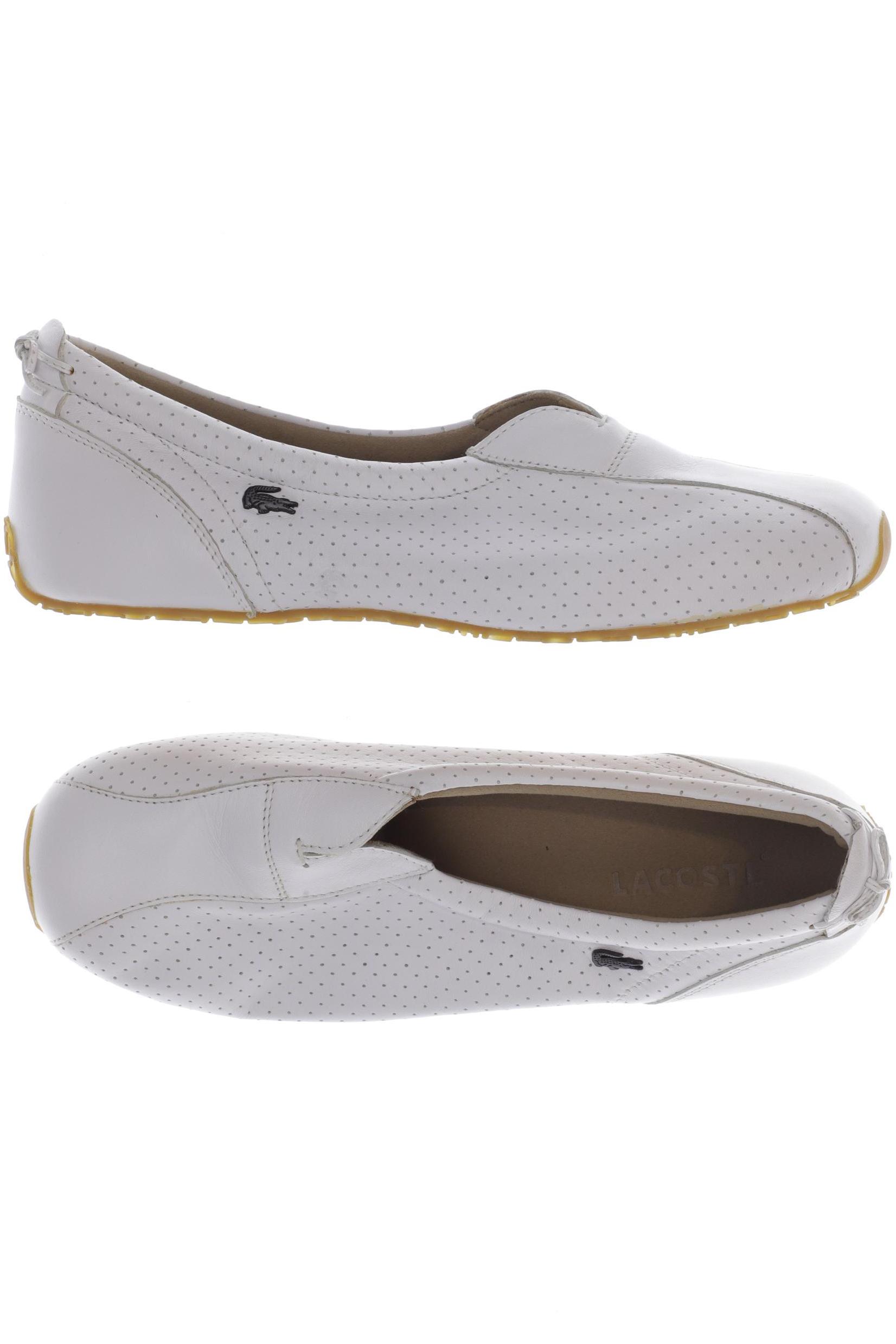 

Lacoste Damen Halbschuh, weiß, Gr. 4