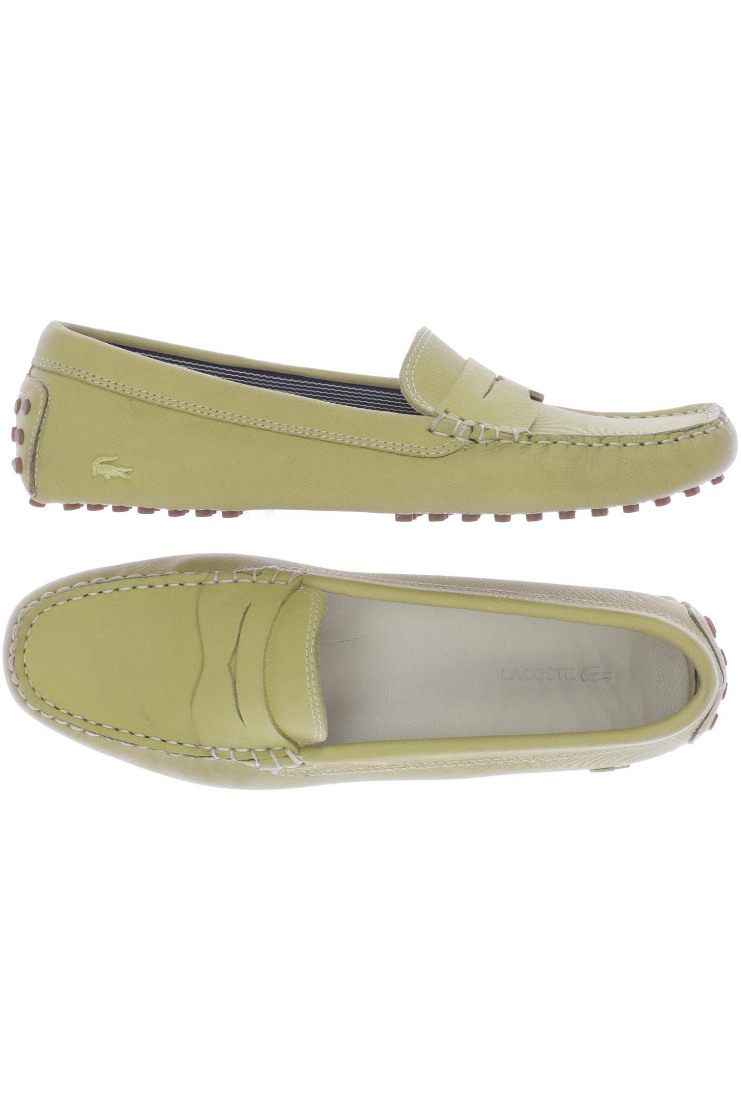 

Lacoste Damen Halbschuh, gelb, Gr. 38