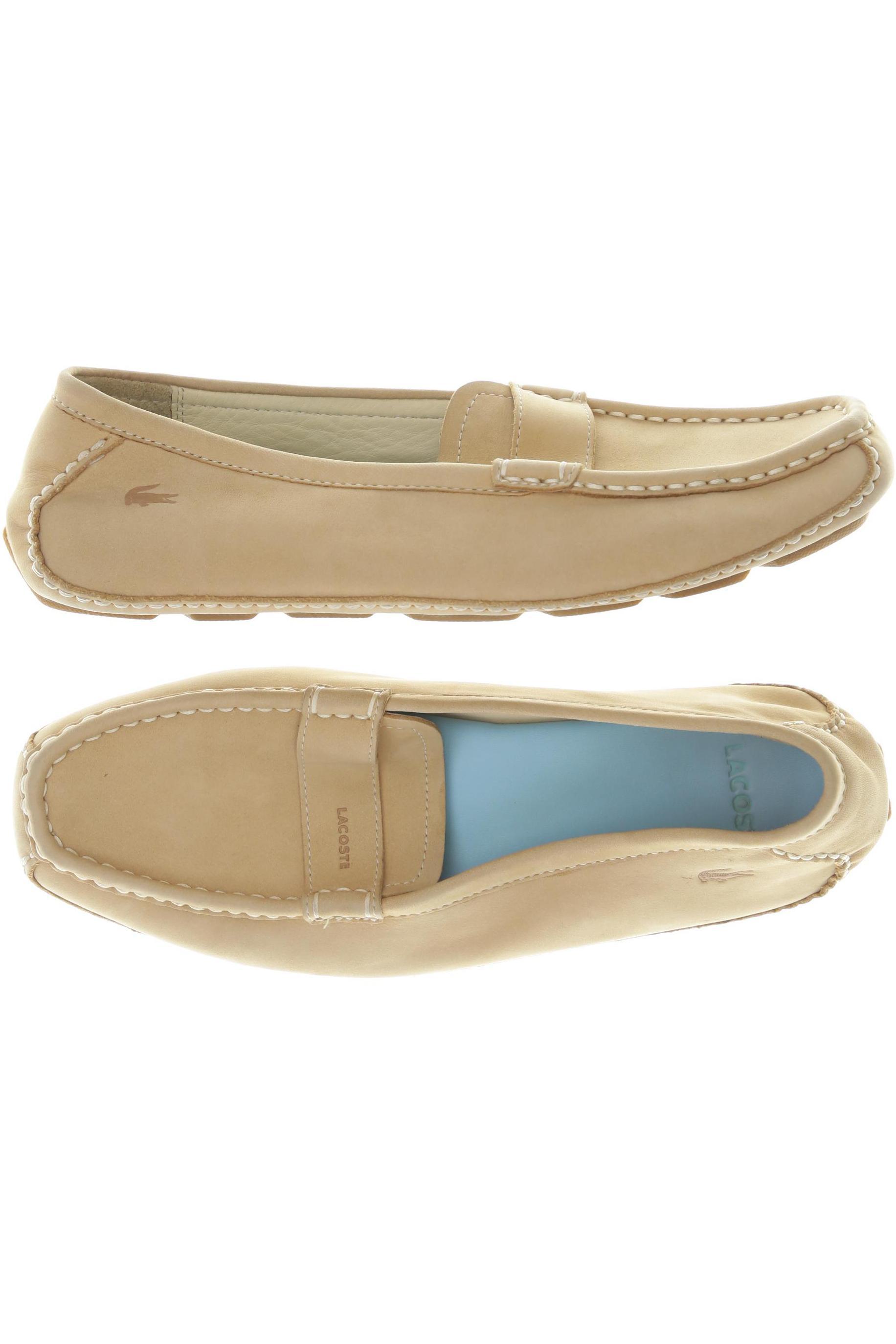 

Lacoste Damen Halbschuh, beige, Gr. 39