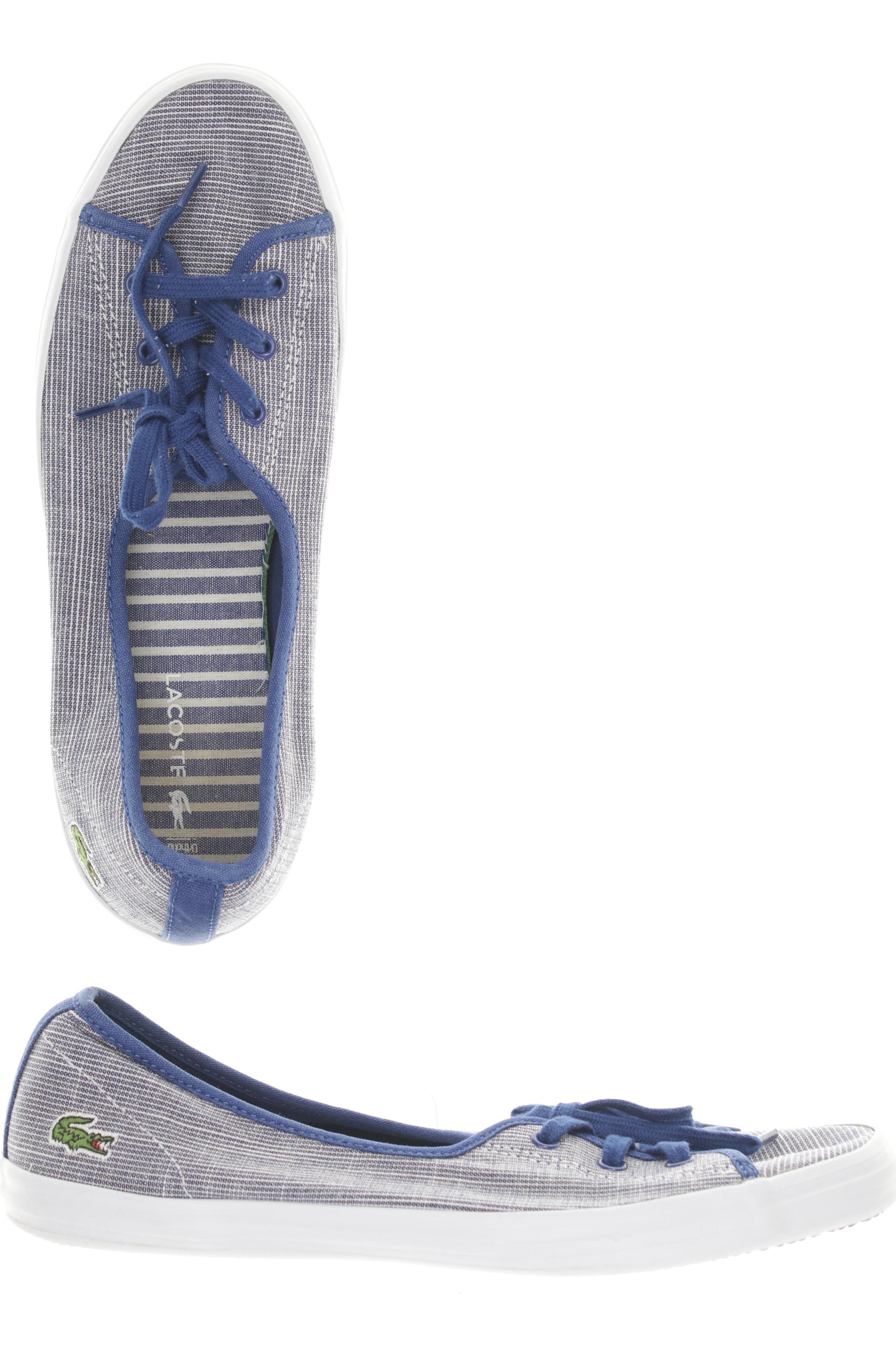 

Lacoste Damen Halbschuh, blau, Gr. 40