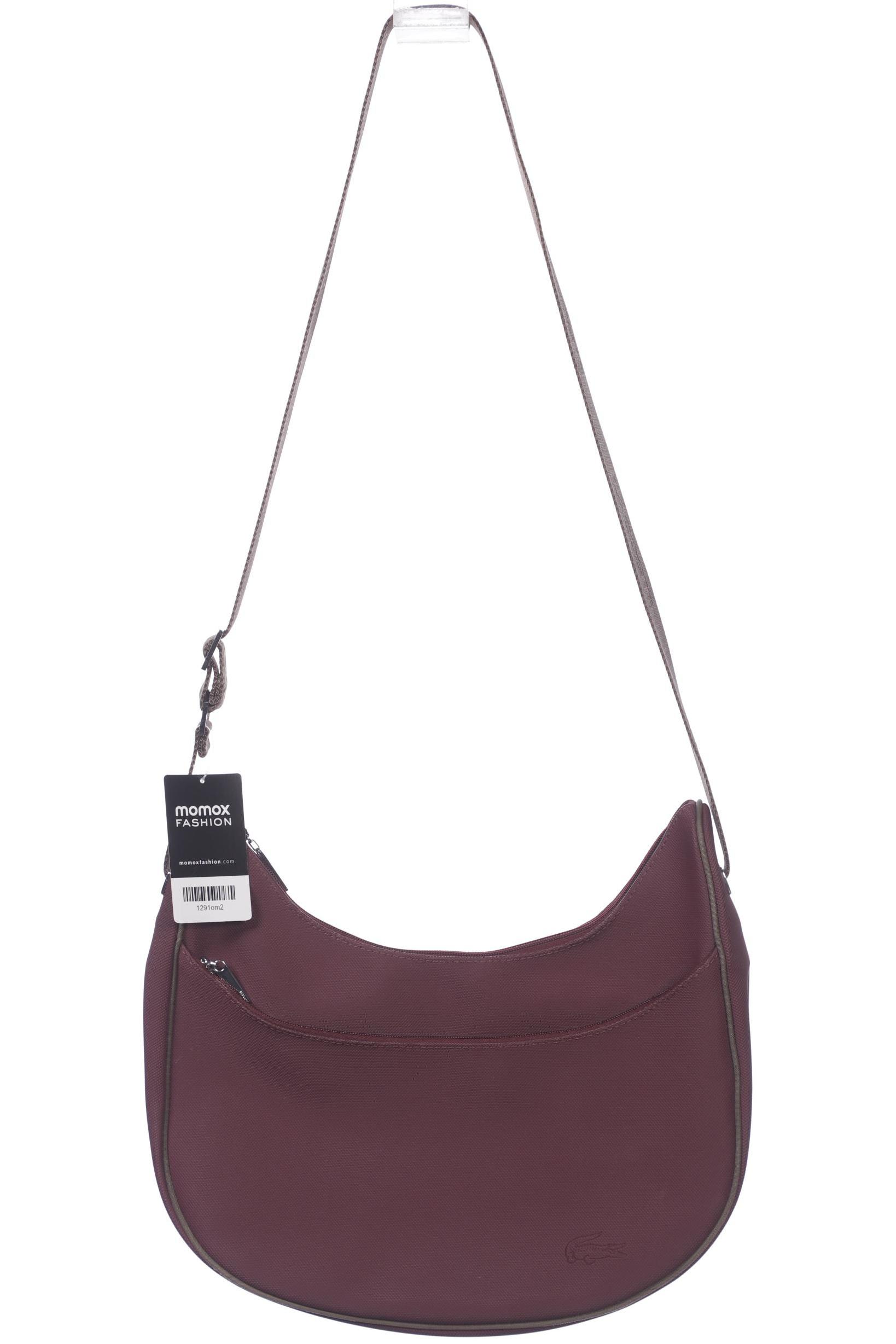 

Lacoste Damen Handtasche, bordeaux, Gr.