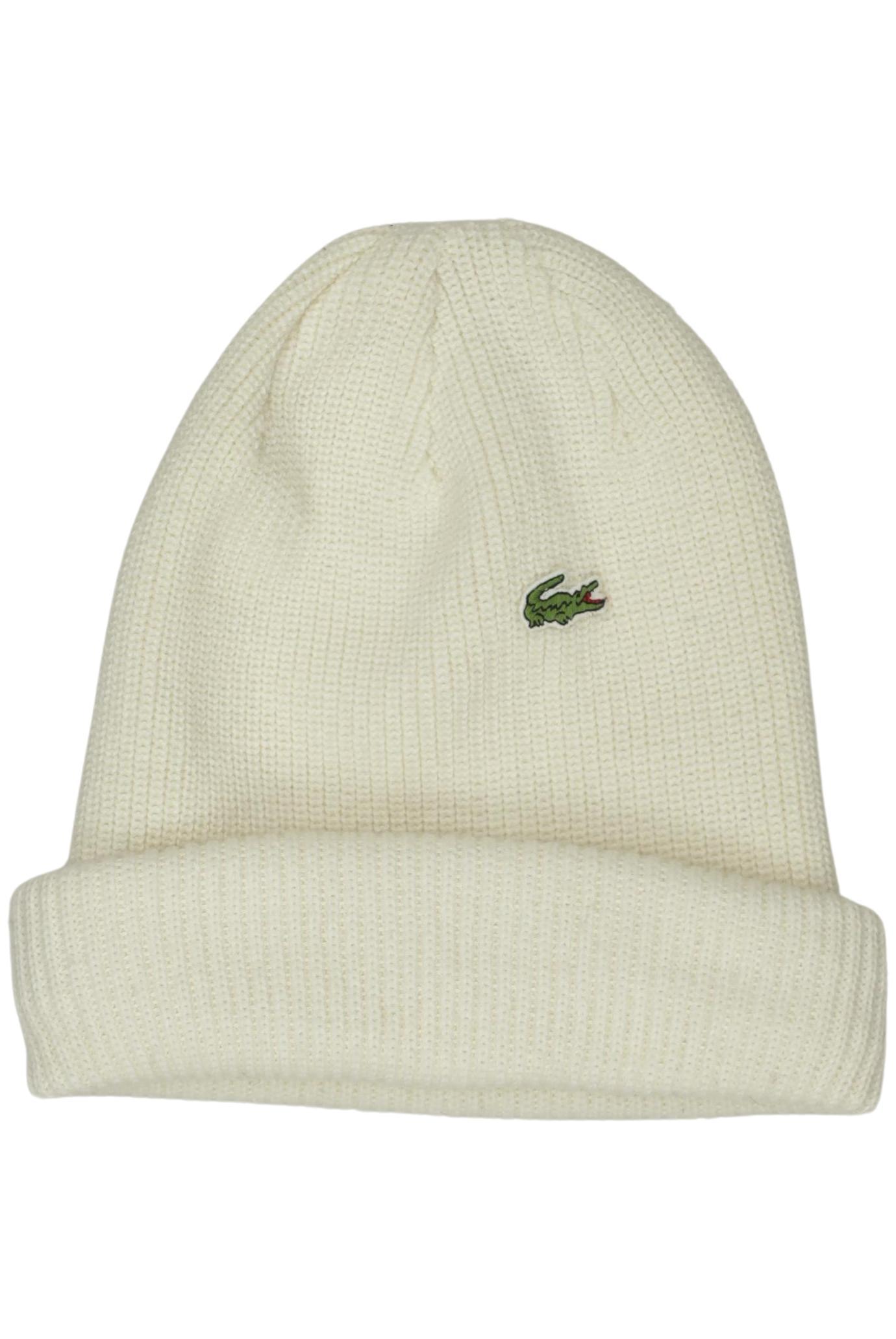 

Lacoste Damen Hut/Mütze, cremeweiß, Gr. uni