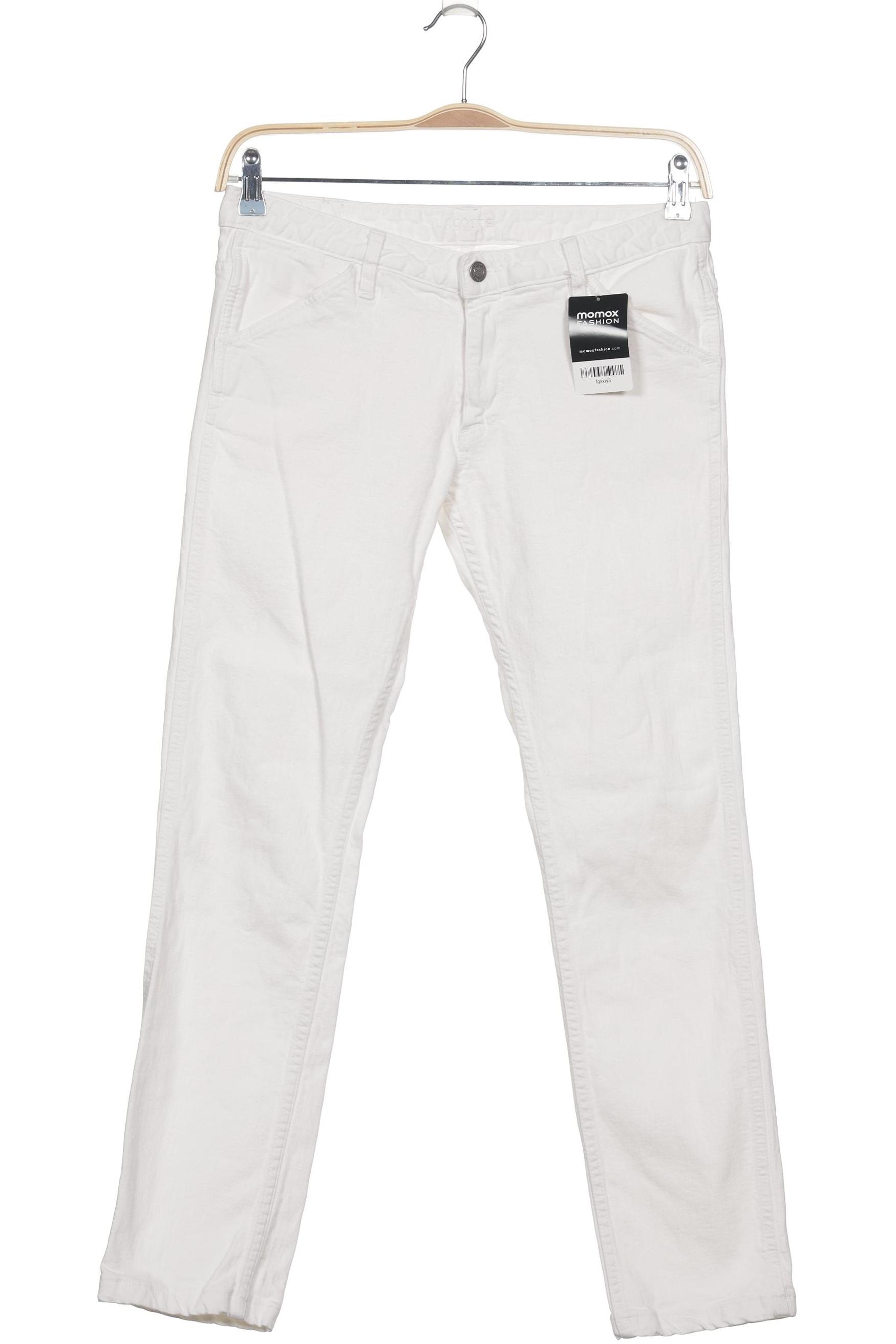 

Lacoste Damen Jeans, weiß, Gr. 30