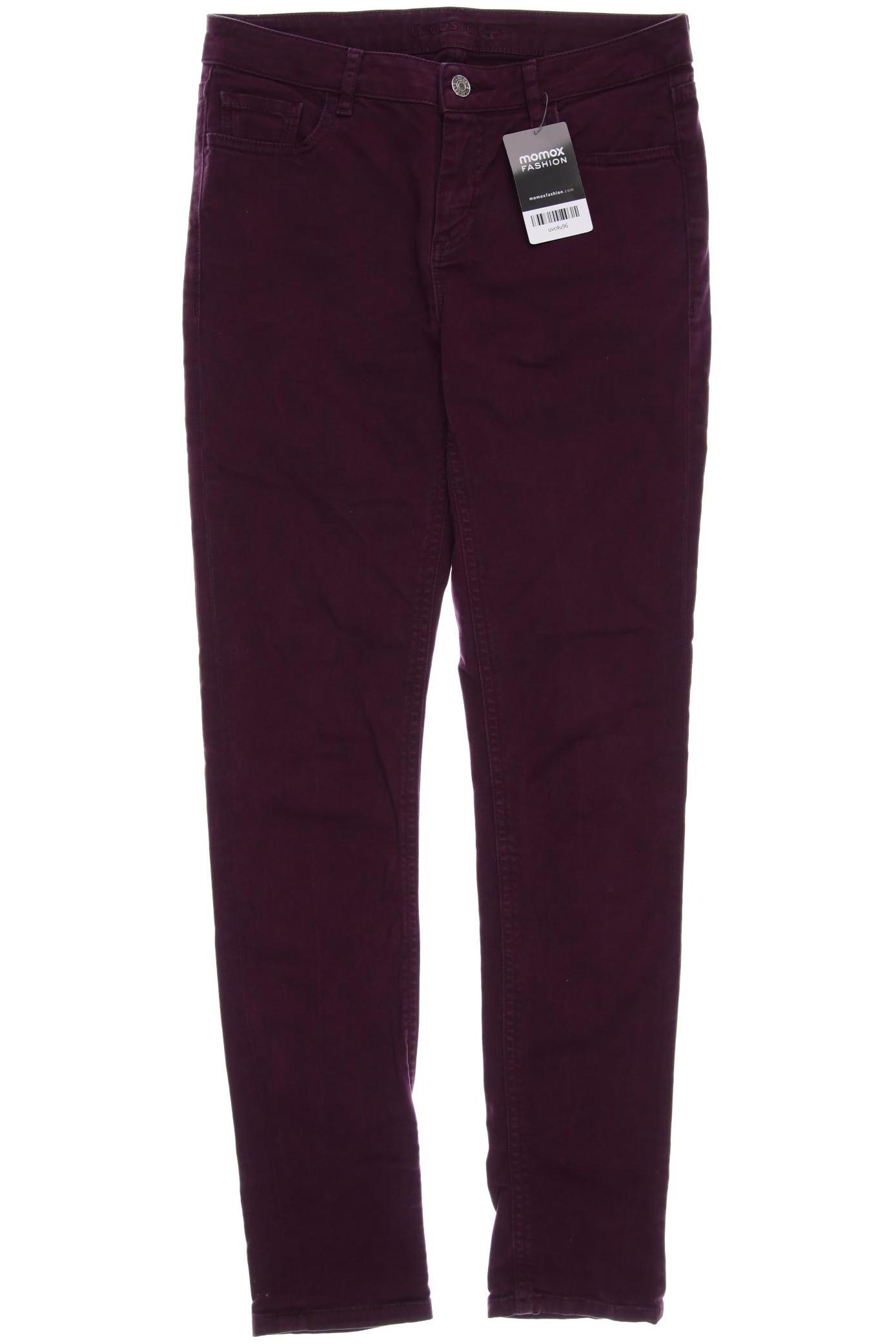 

Lacoste Damen Jeans, bordeaux, Gr. 34