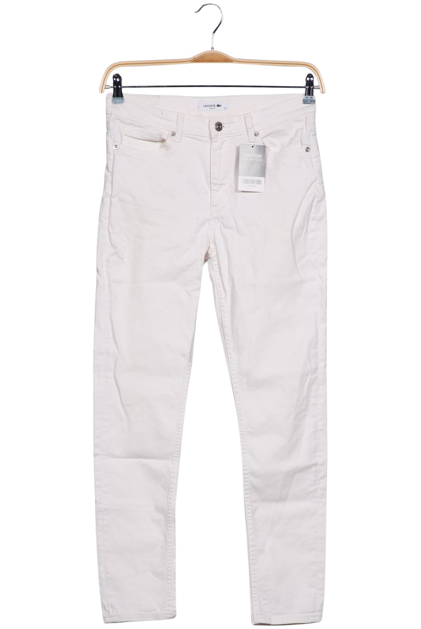 

Lacoste Damen Jeans, weiß, Gr. 36
