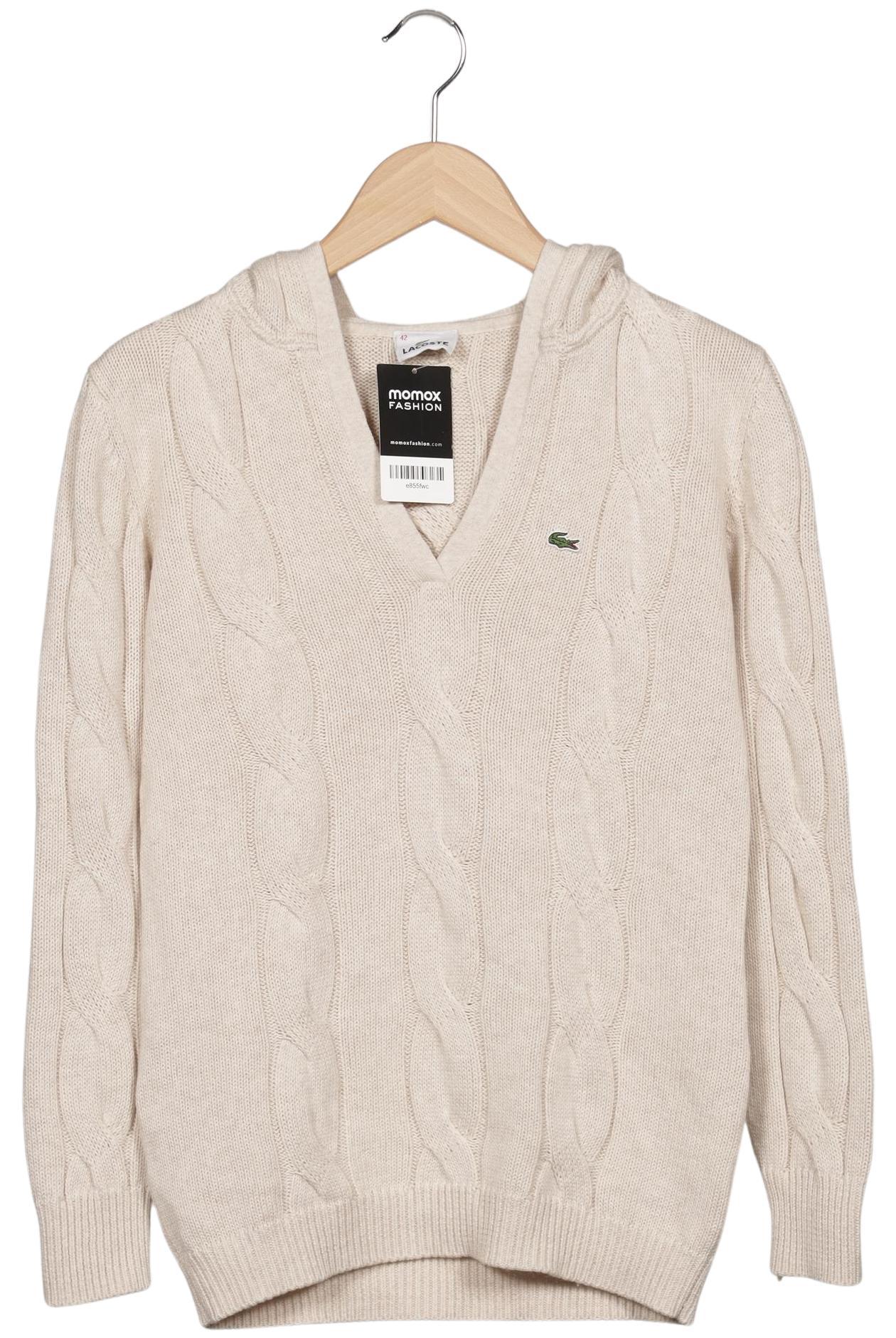 

Lacoste Damen Kapuzenpullover, beige, Gr. 42