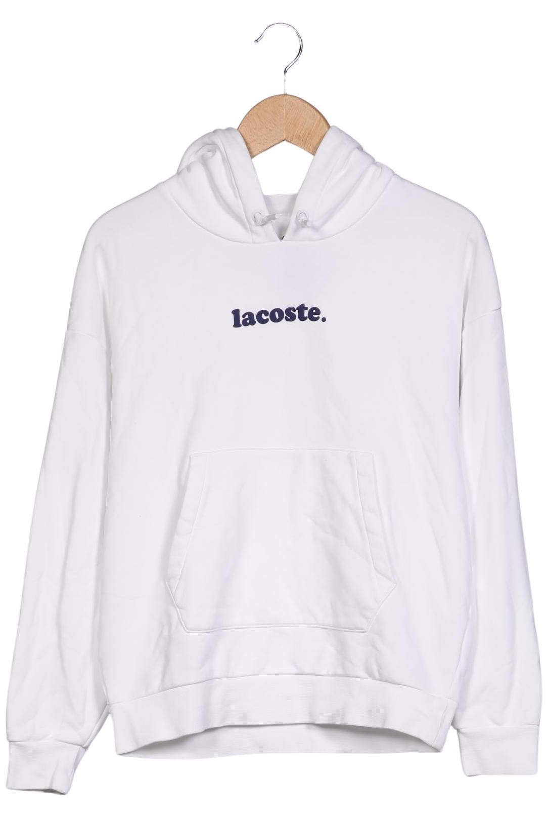 

Lacoste Damen Kapuzenpullover, weiß, Gr. 34
